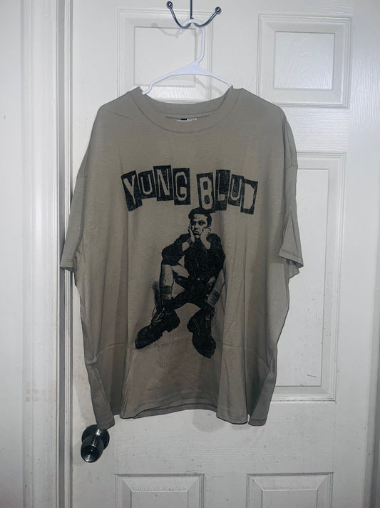 Yung Blud Oversized Distressed Tee