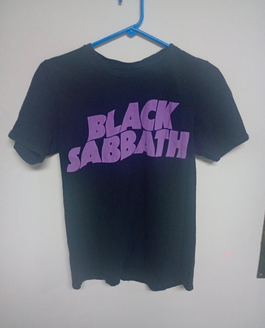 Black Sabbath Oversized Distressed Tee