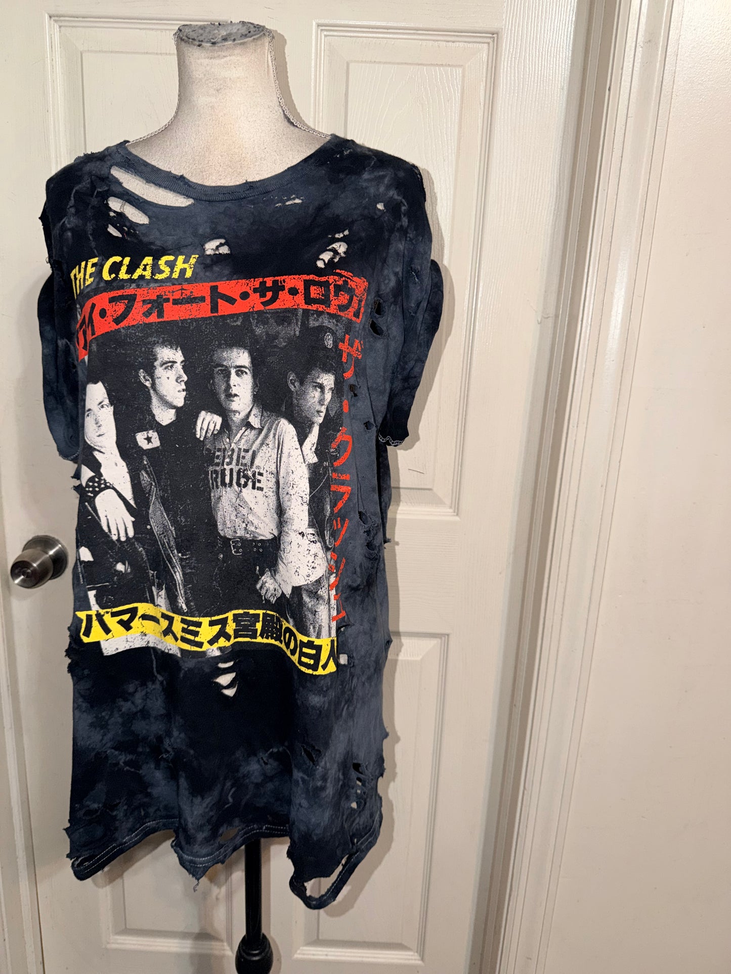 The Clash Distressed Tee