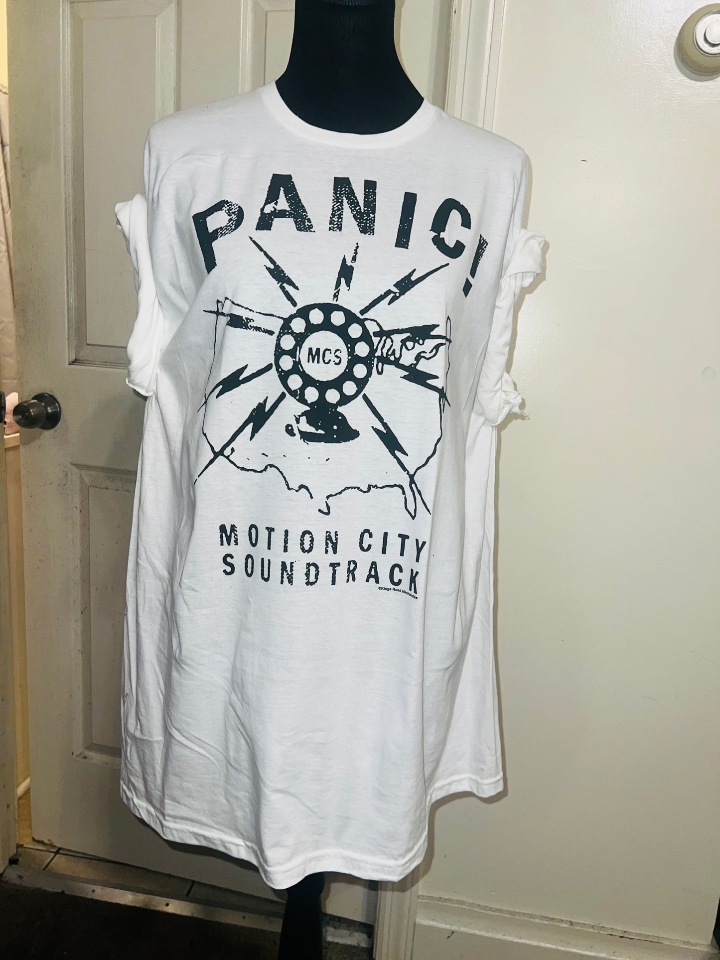 Motion City Soundtrack Oversized Distressed Tee