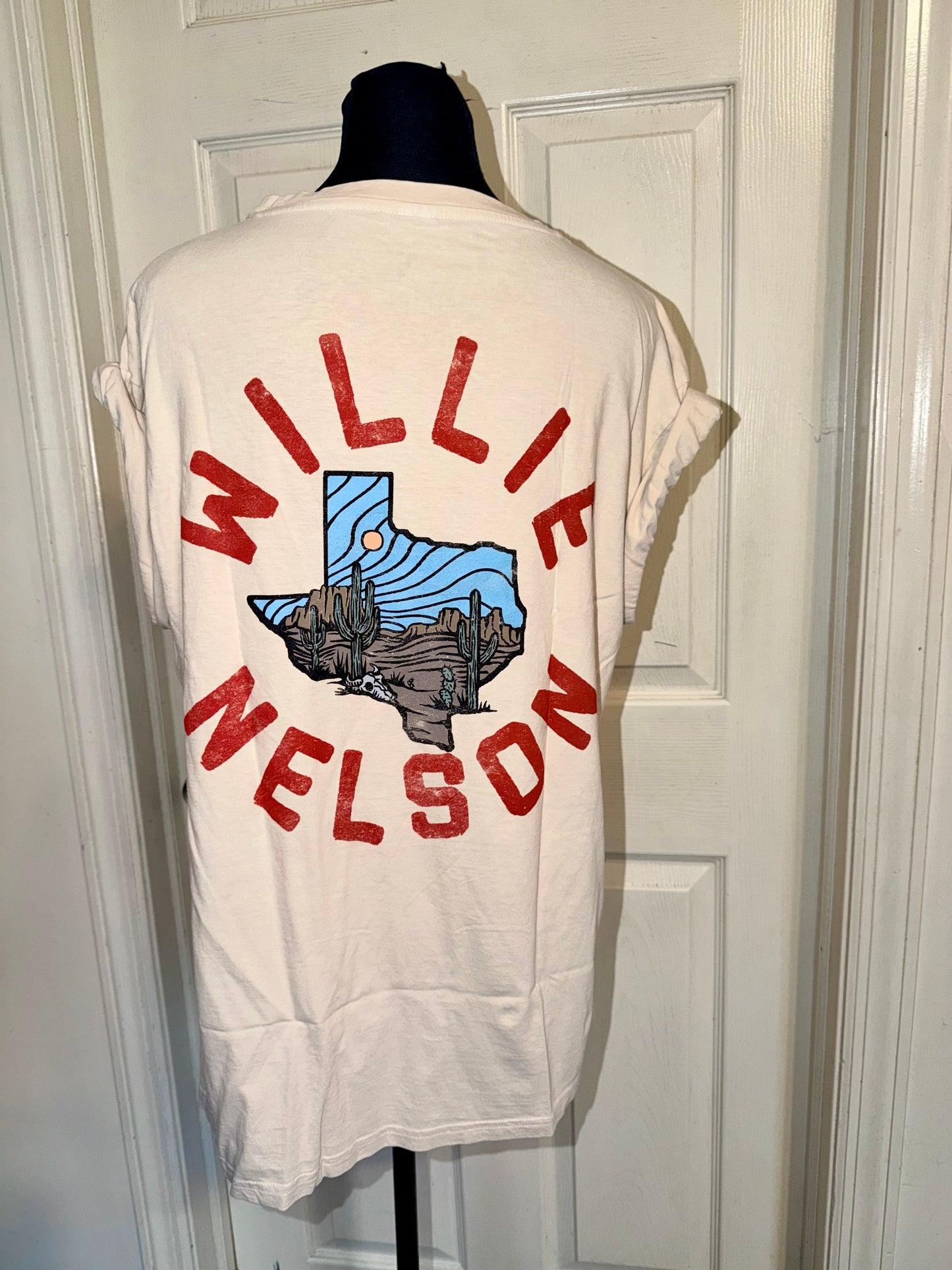 Willie Nelson Double Sided Tee