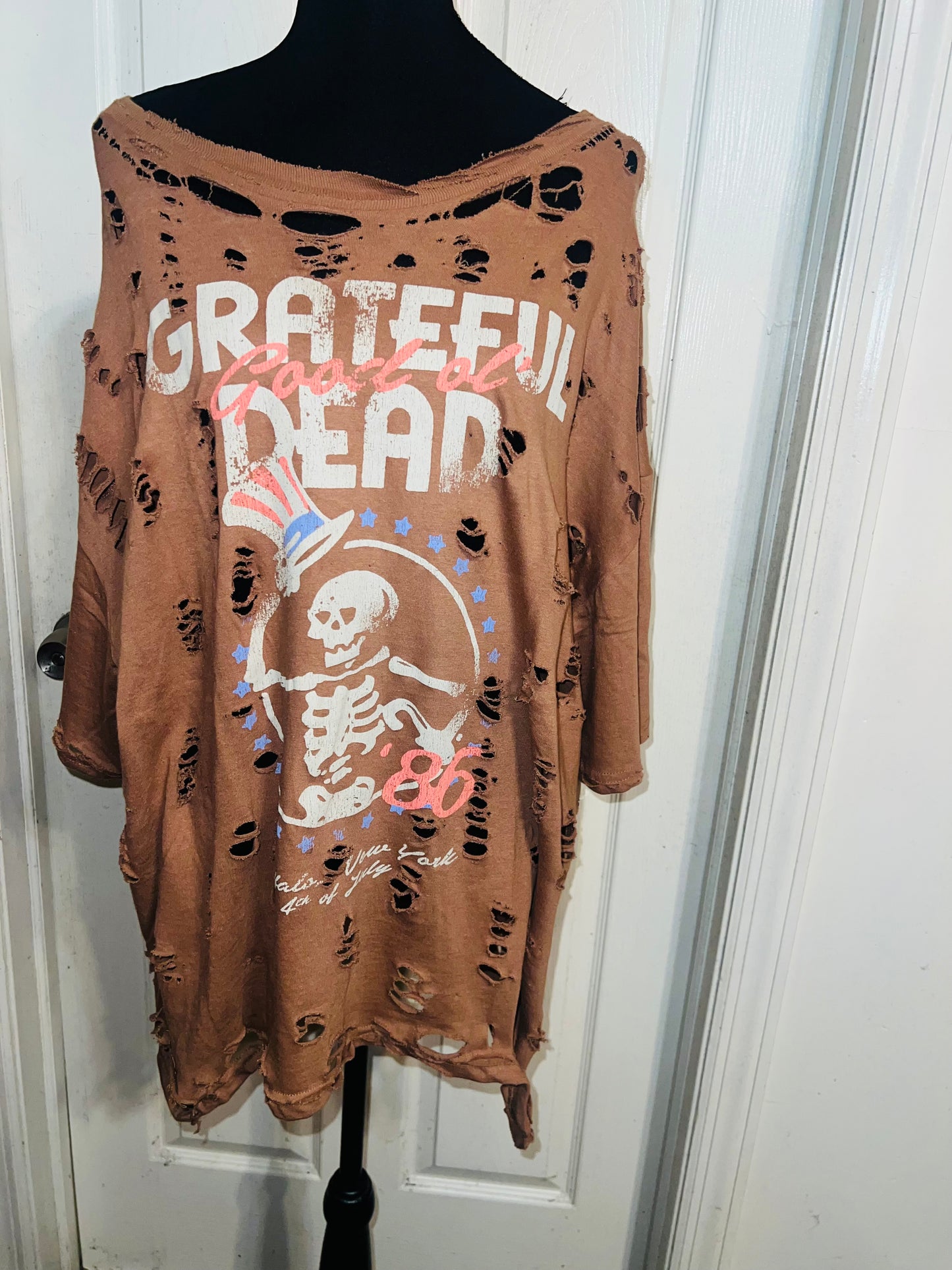 Grateful Dead Oversized Distressed Tee (As Is)