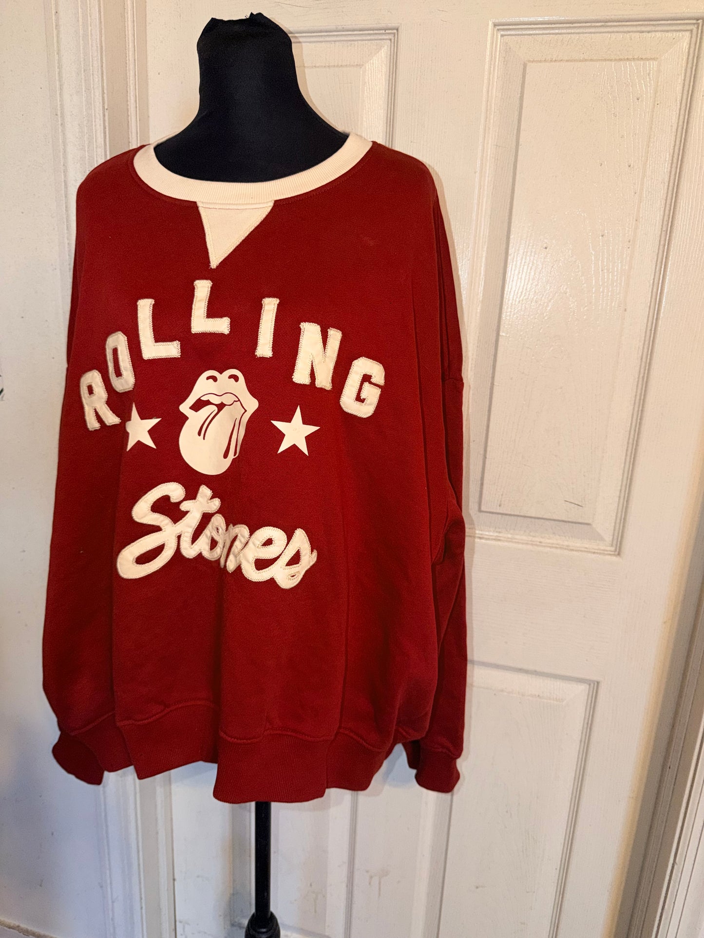 The Rolling Stones Oversized Distressed Tee