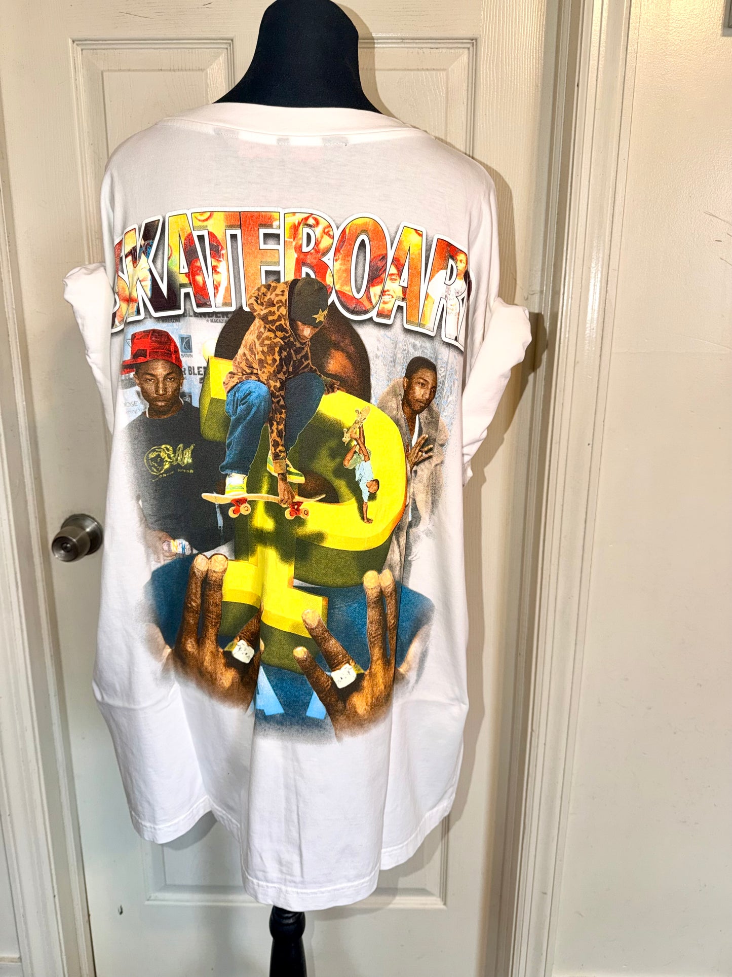 Pharrell Williams Double Sided Oversized Tee