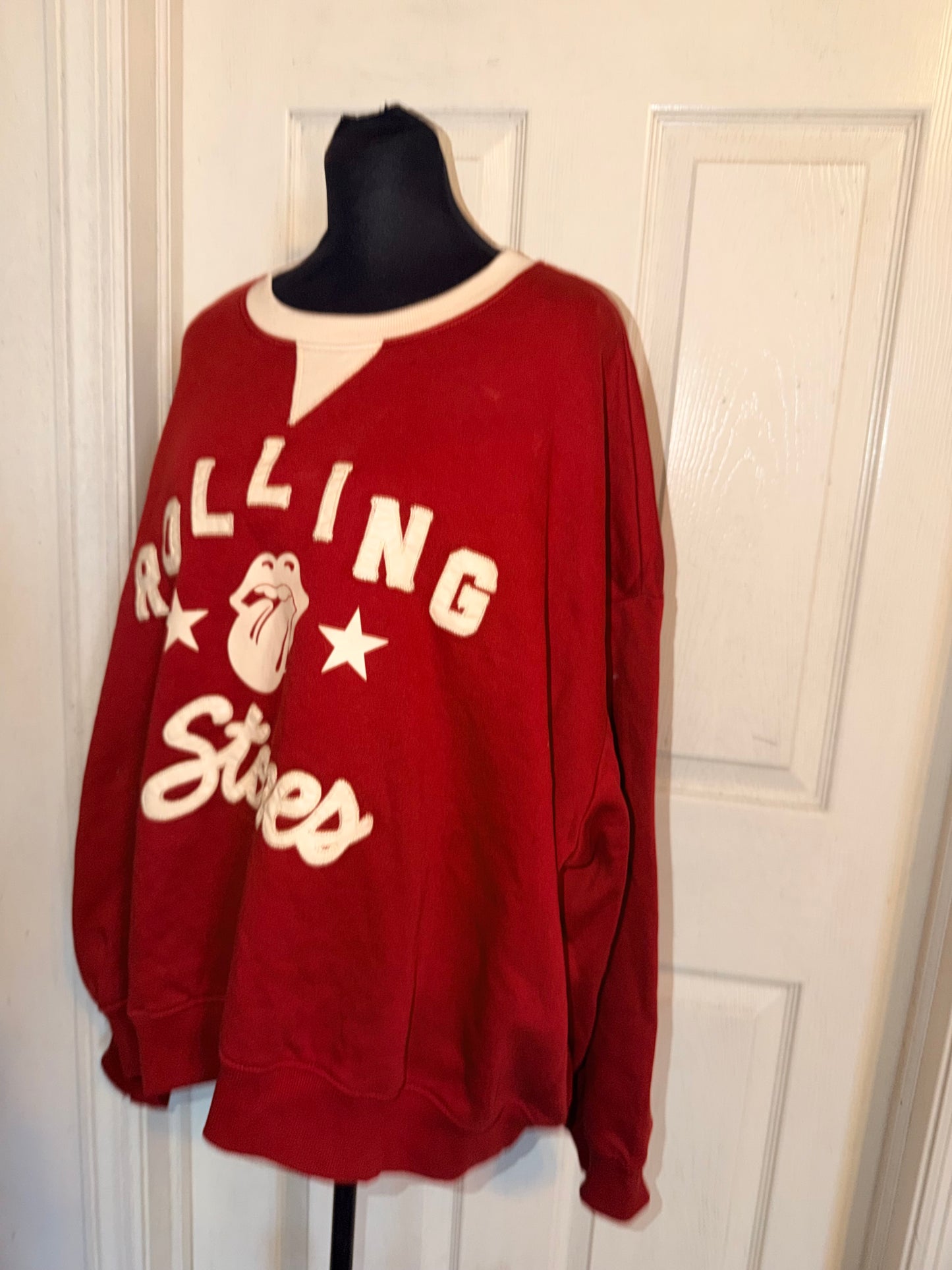 The Rolling Stones Oversized Distressed Tee