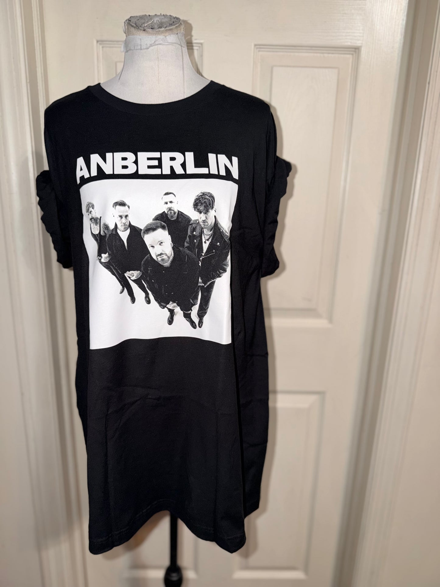 Anberlin Oversized Distressed Tee