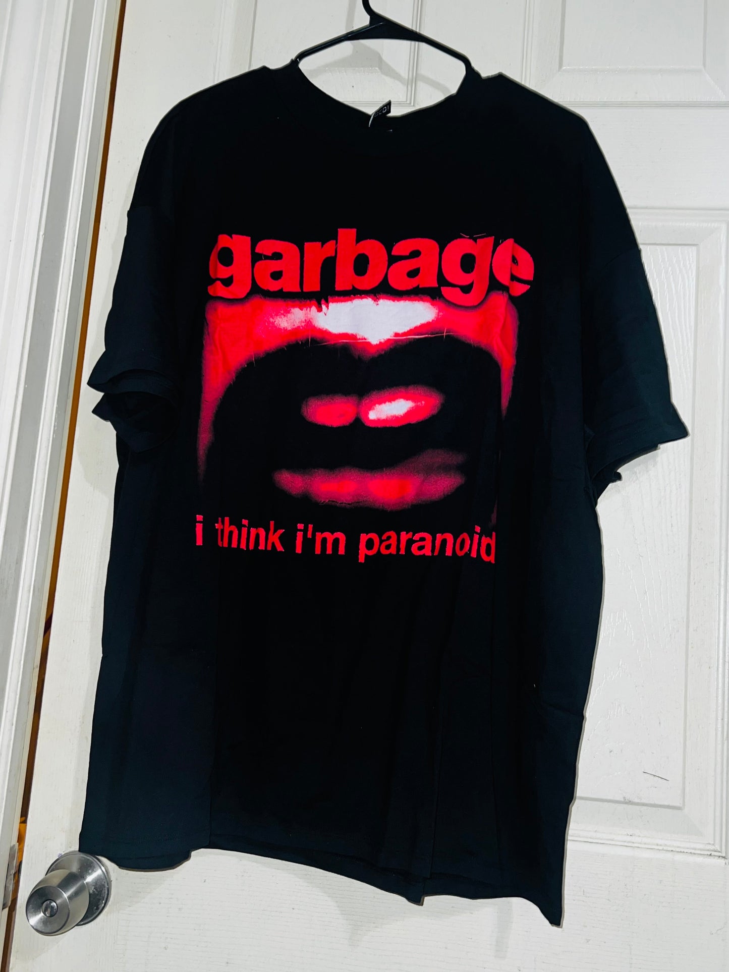 Garbage Oversized Distressed Tee