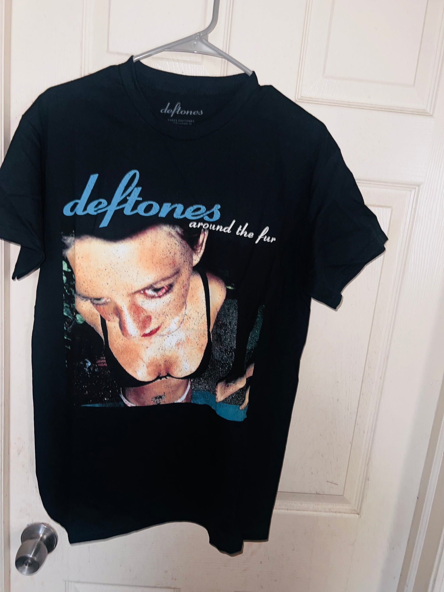 Deftones Around the Fur Oversized Distressed Tee