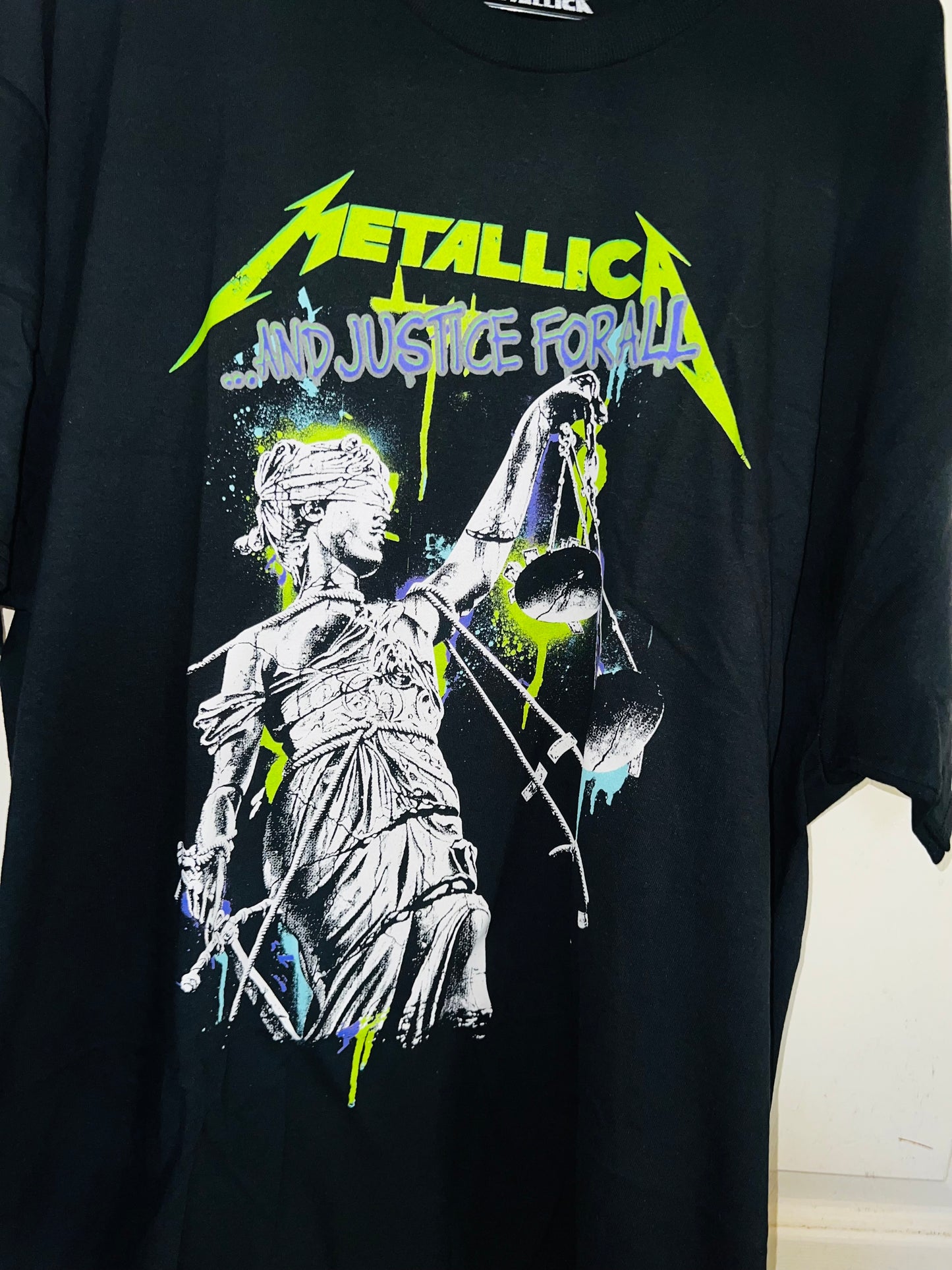 Metallica Justice Oversized Tee