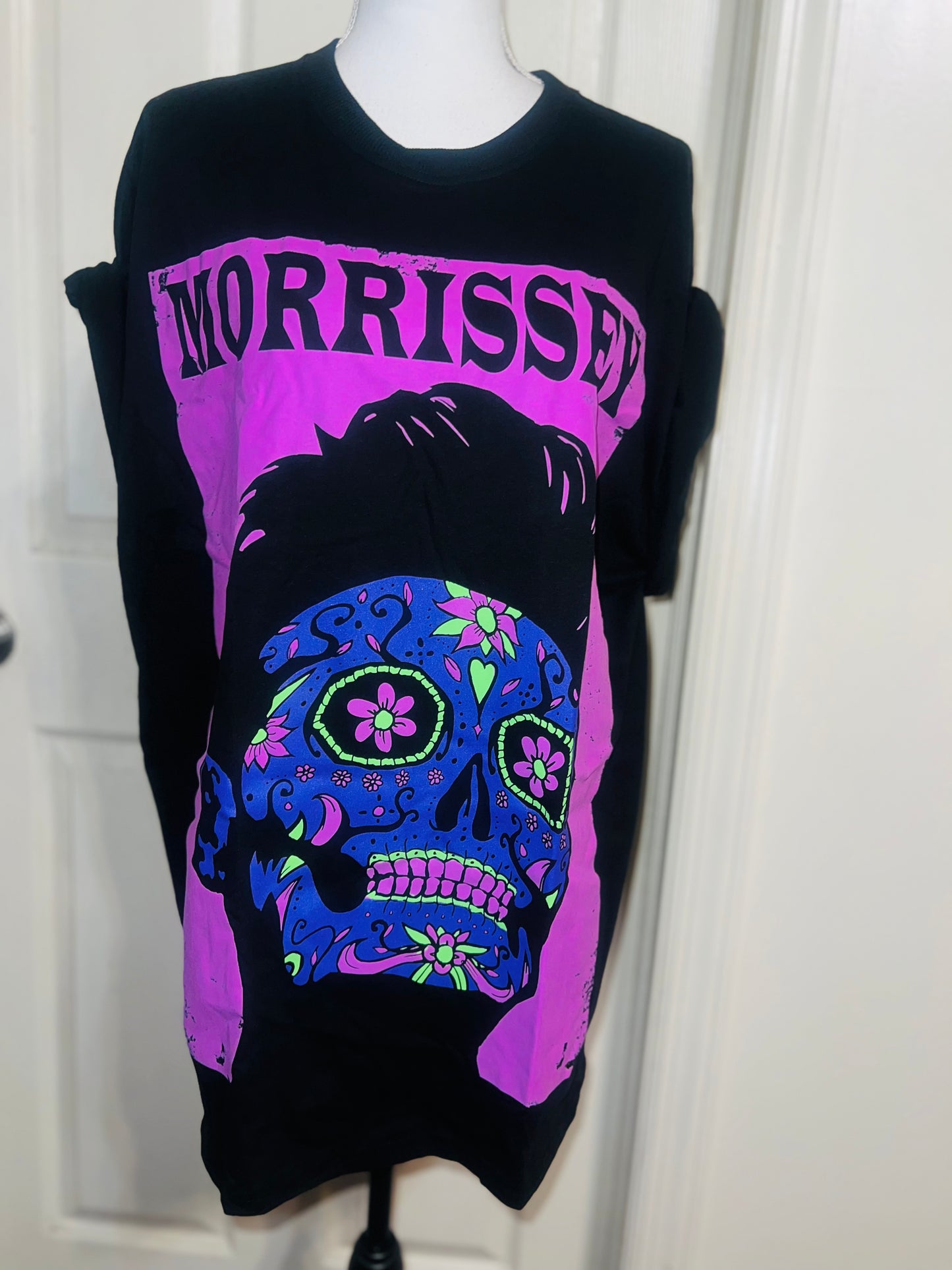 Morrissey Oversized Distressed Tee