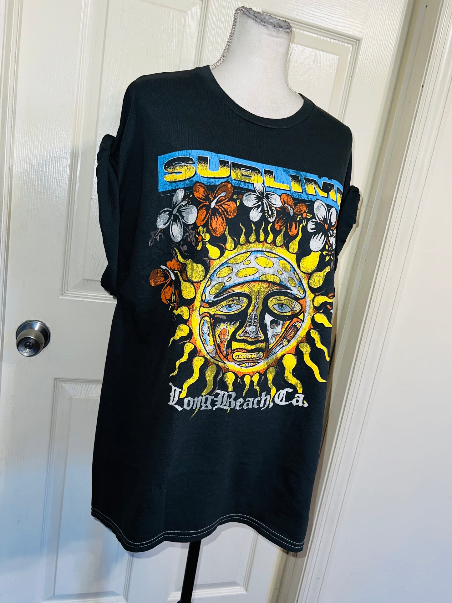 Sublime Double Sided Oversized Distressed Tee
