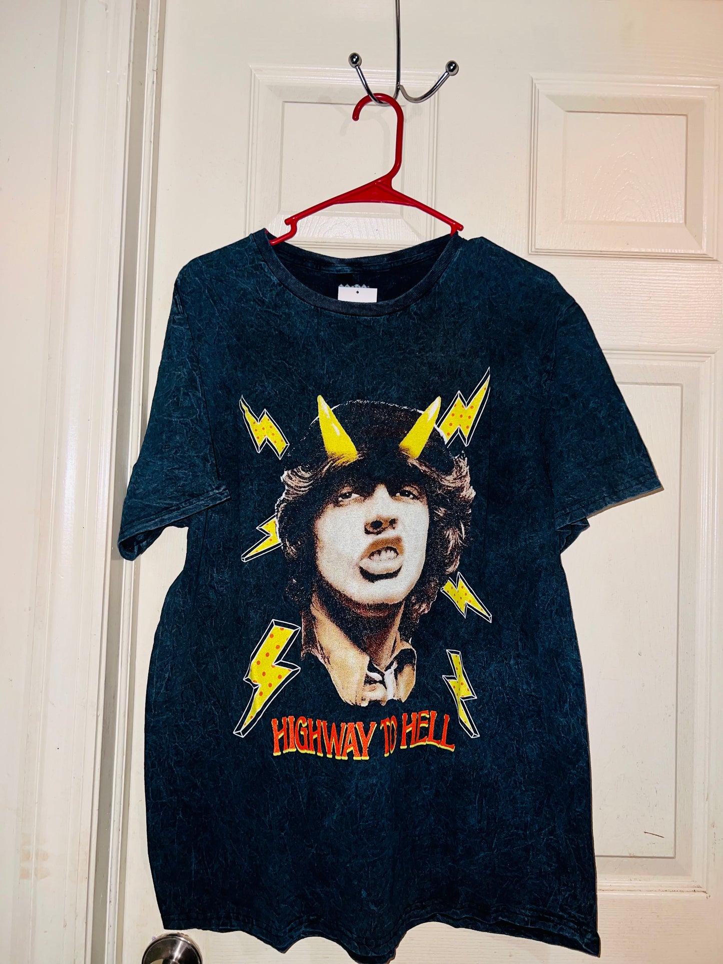 AC/DC Angus Young Highway to Hell Oversized Tee