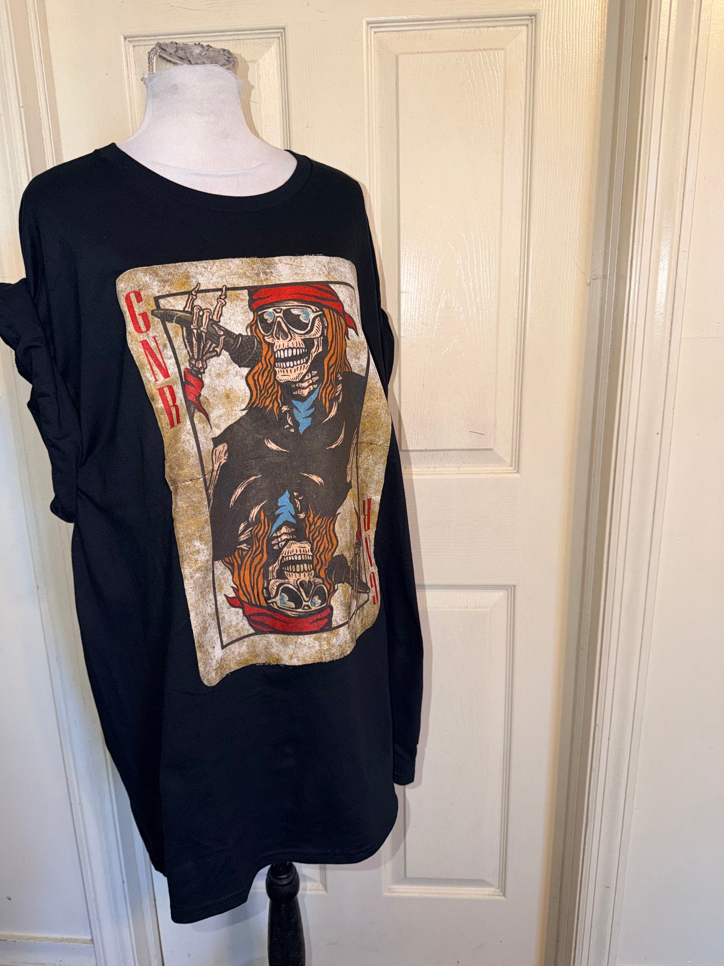 Guns N’ Roses Oversized Distressed Tee