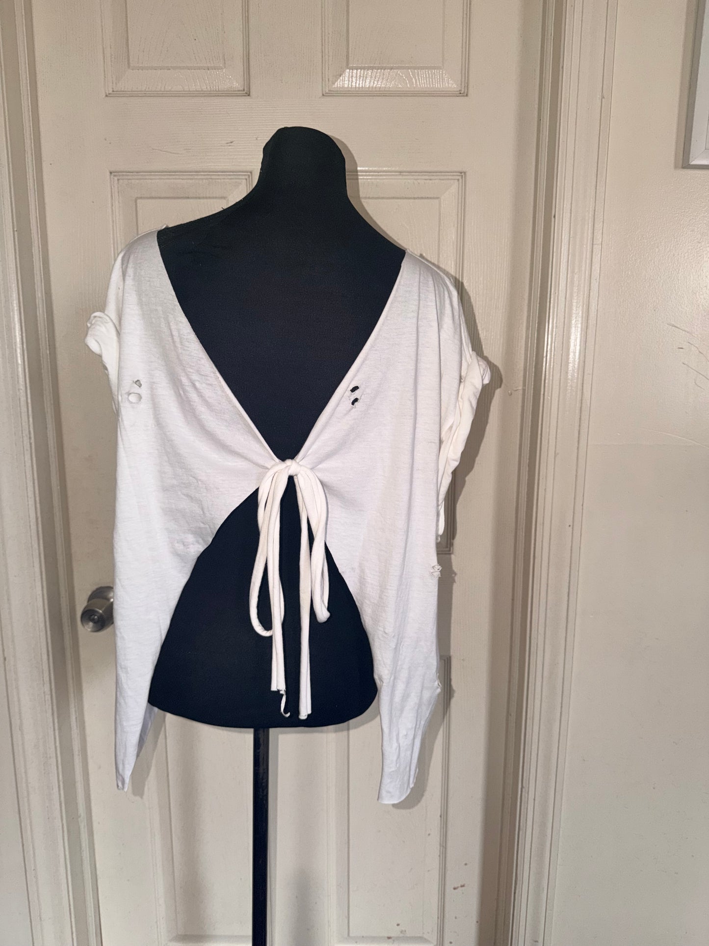 The Rolling Stones Open Back Bow Tee (as is)