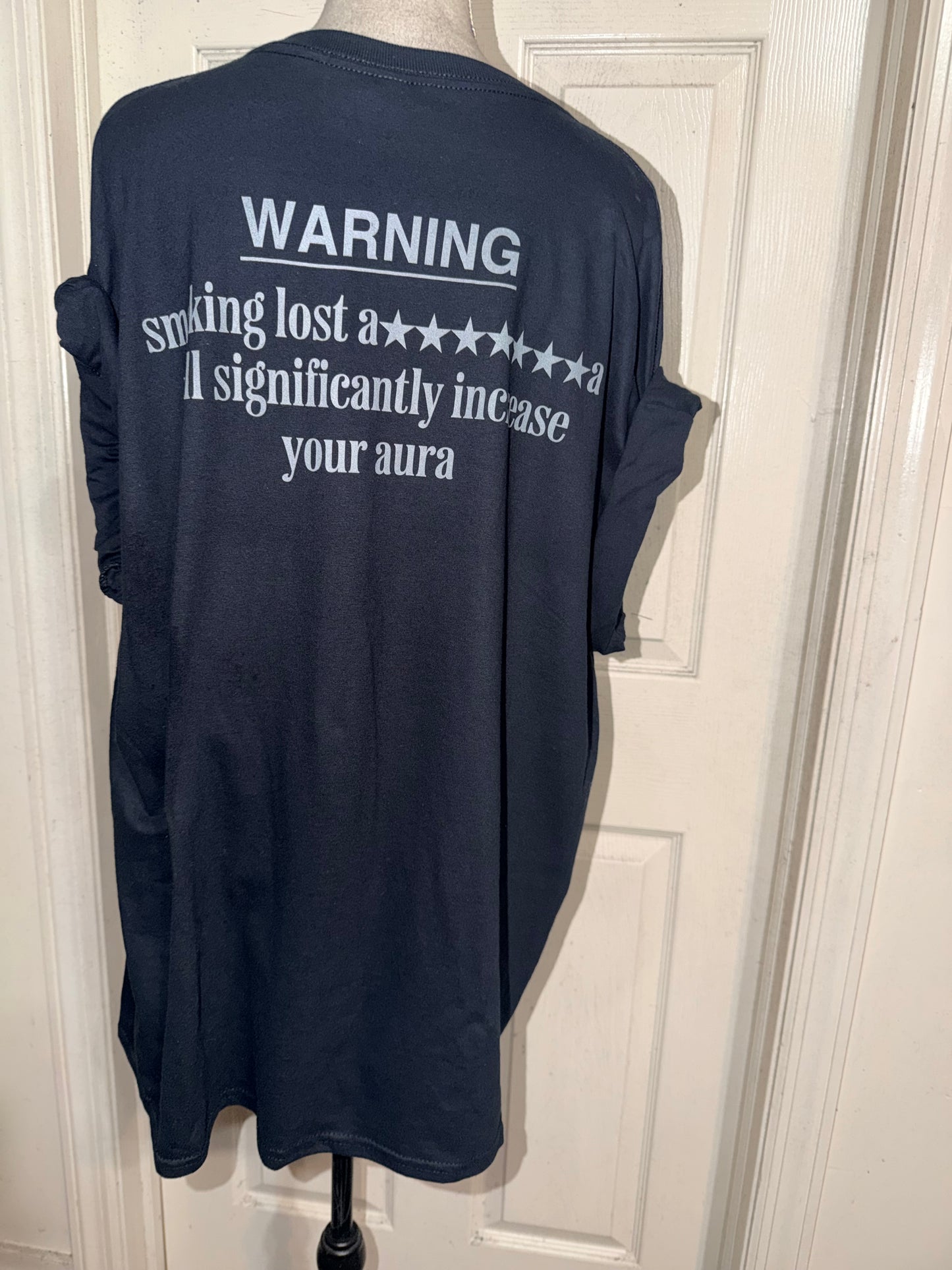 Machine Gun Kelly Double Sided Oversized Distressed Tee