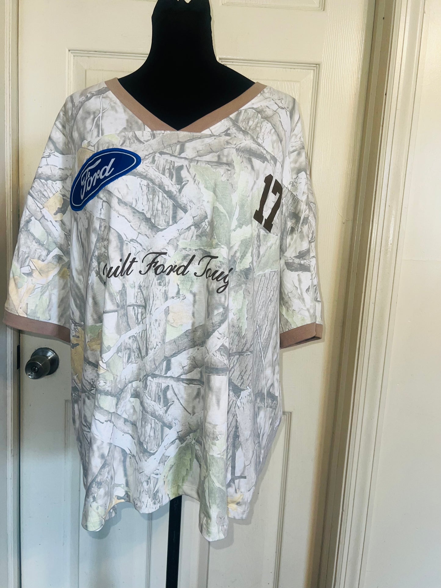 Ford Oversized Distressed Jersey Tee