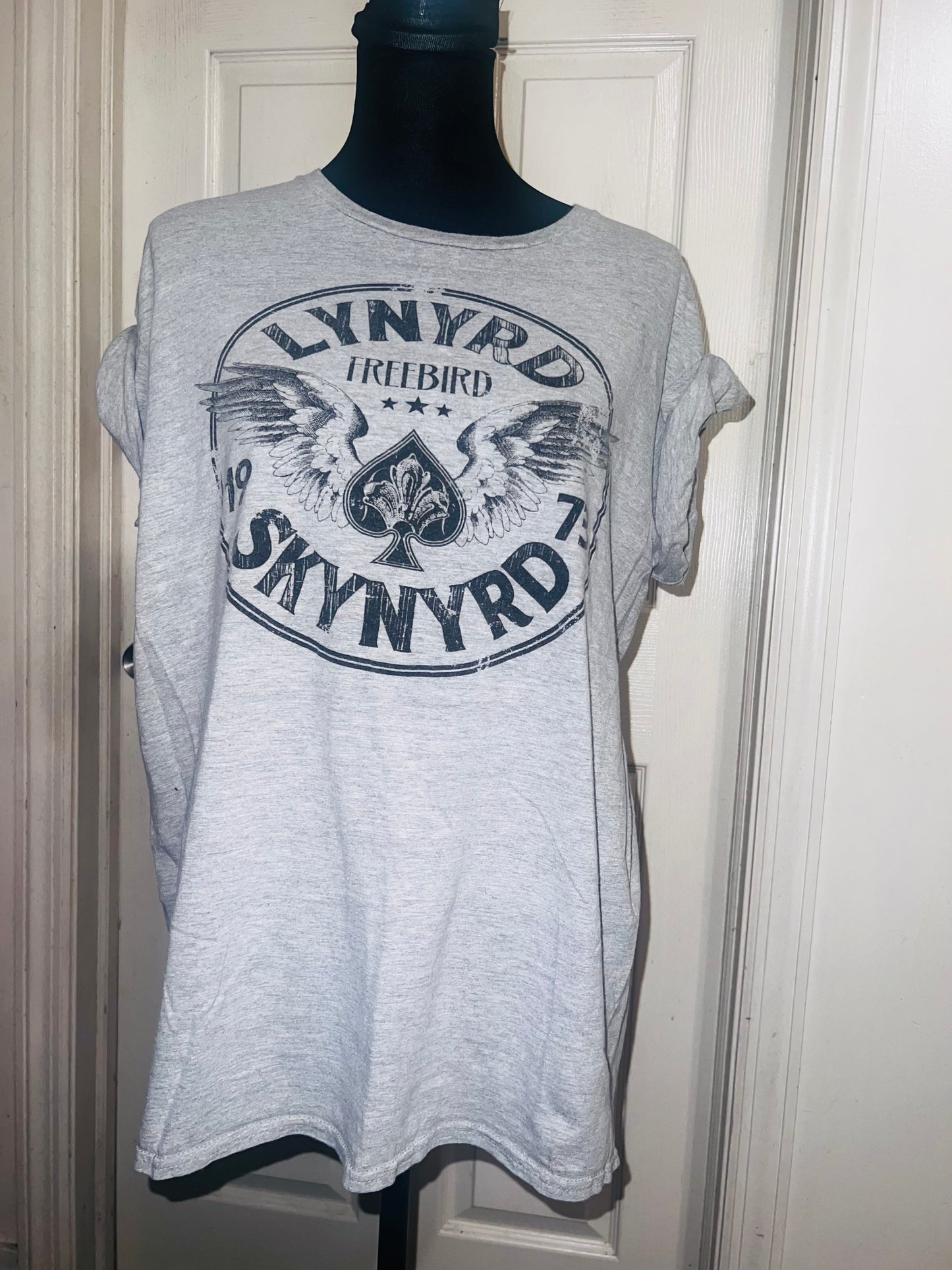 Lynyrd Skynyrd Oversized Distressed Tee