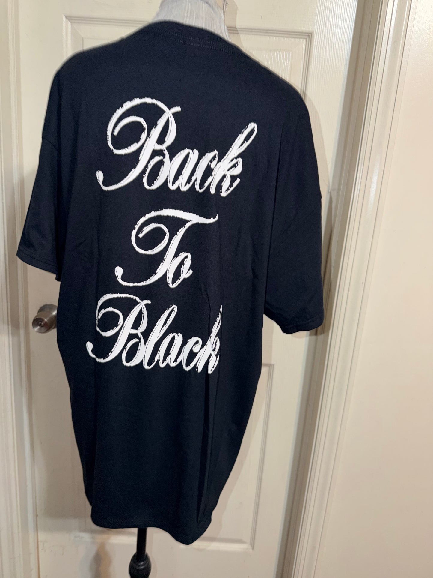 Amy Winehouse Double Sided Oversized Distressed Tee