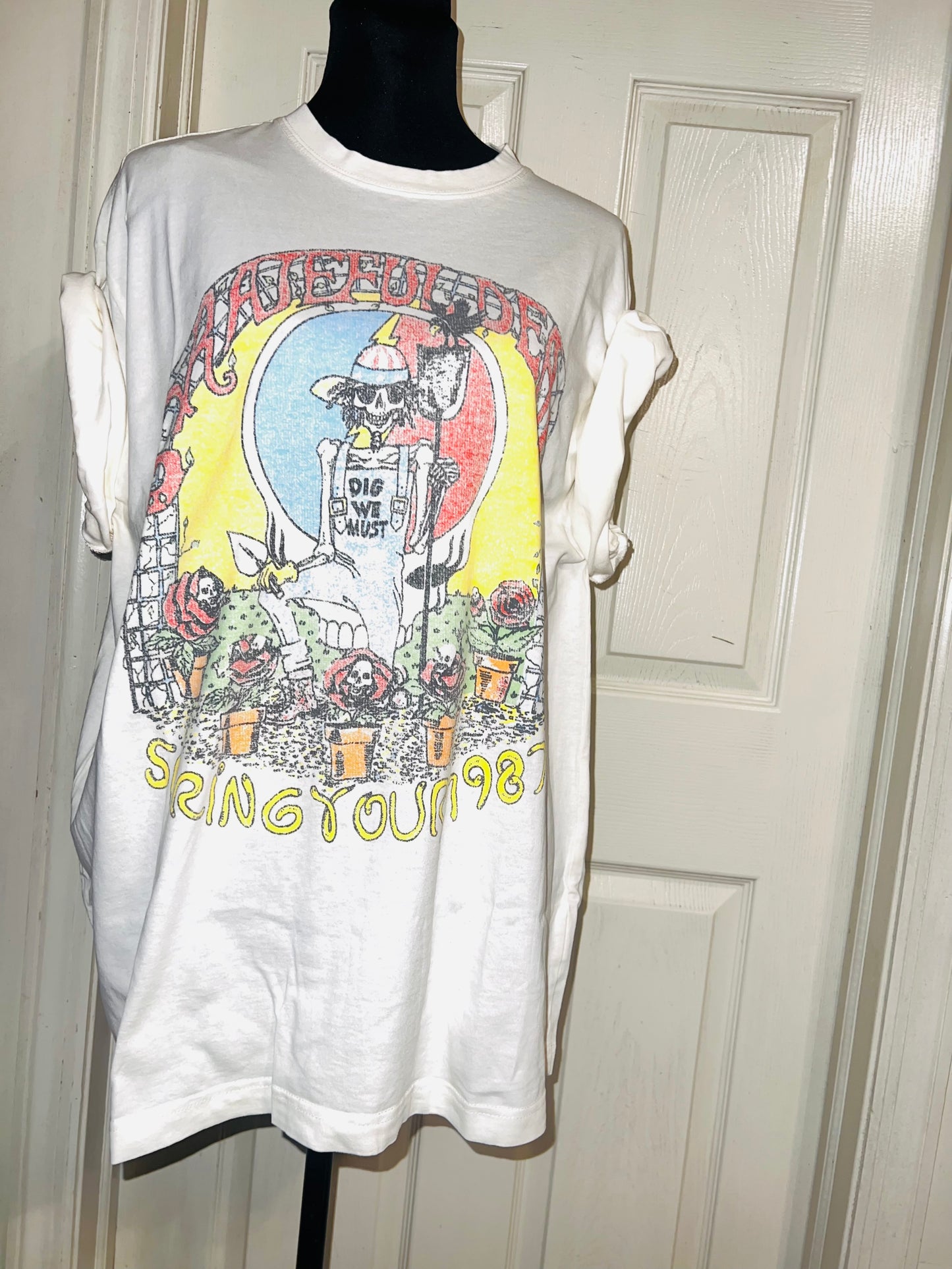 Grateful Dead Oversized Distressed Tee
