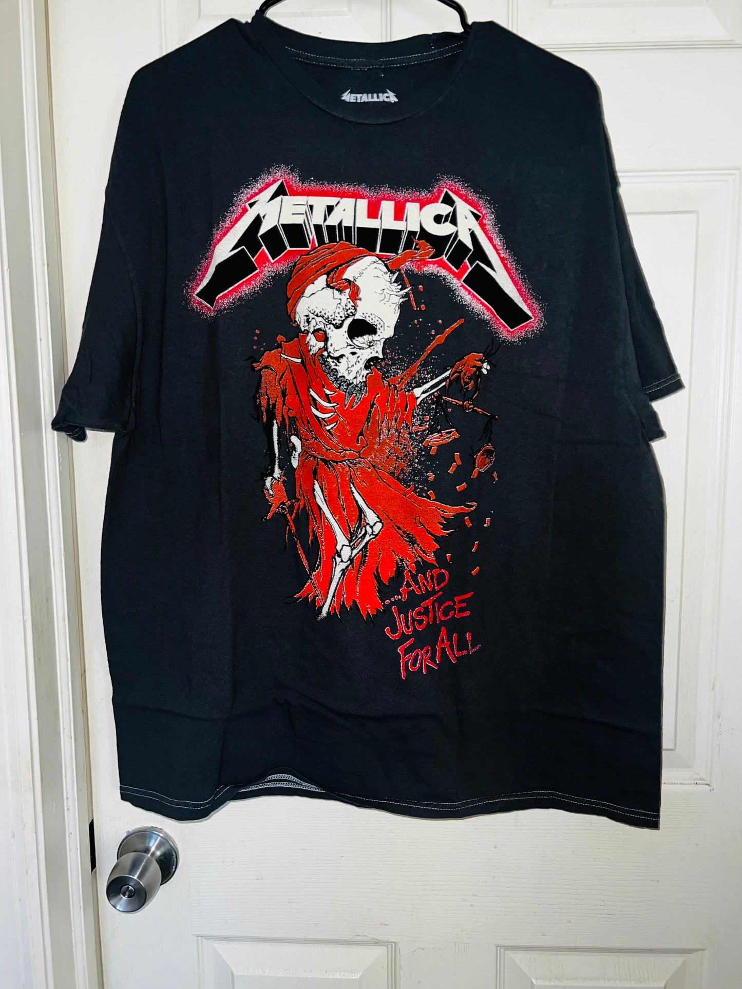 Metallica Justice for All Oversized Tee