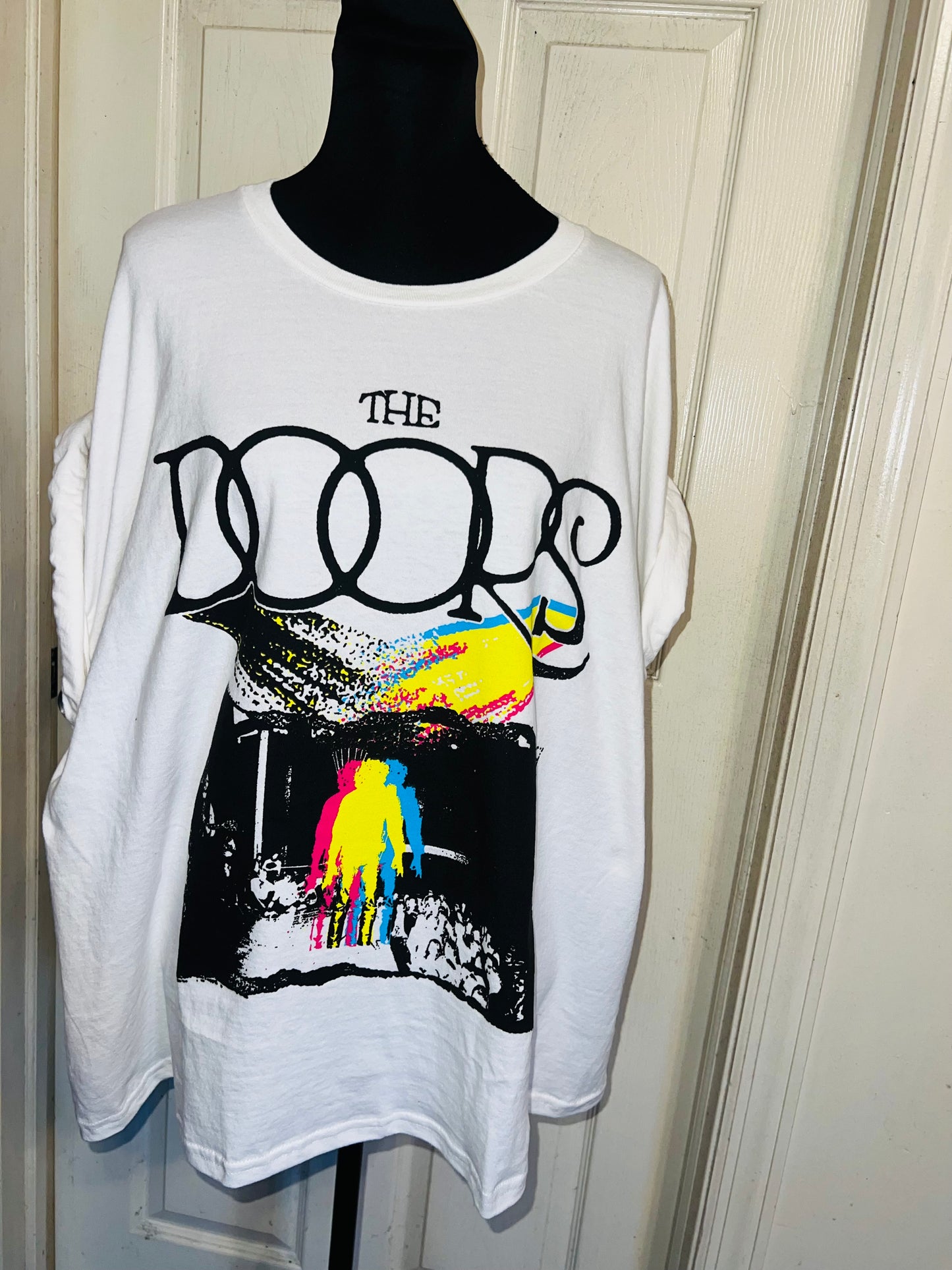 The Doors Double Sided Oversized Distressed Tee