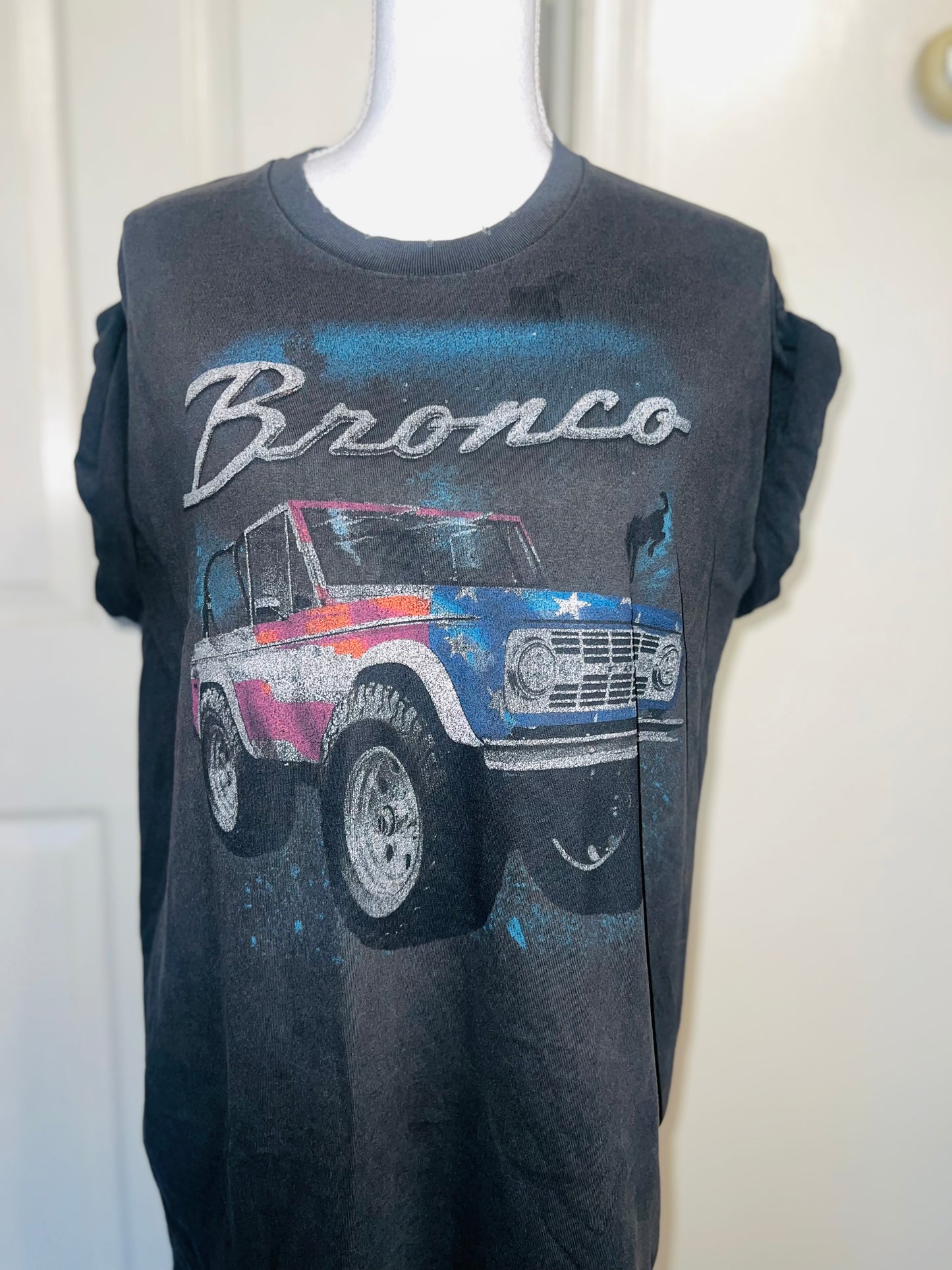 Ford Bronco Oversized Distressed Tee