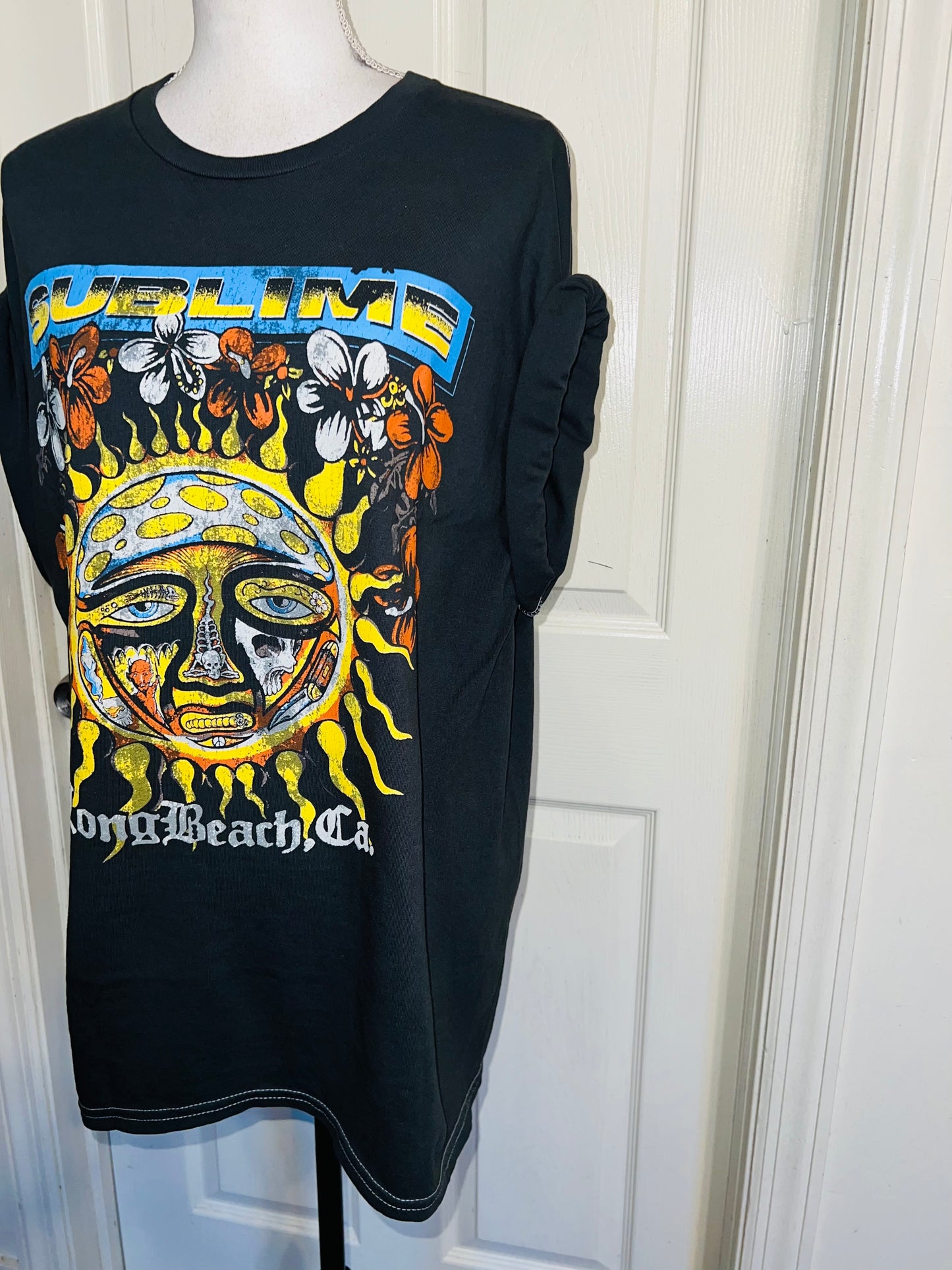 Sublime Double Sided Oversized Distressed Tee