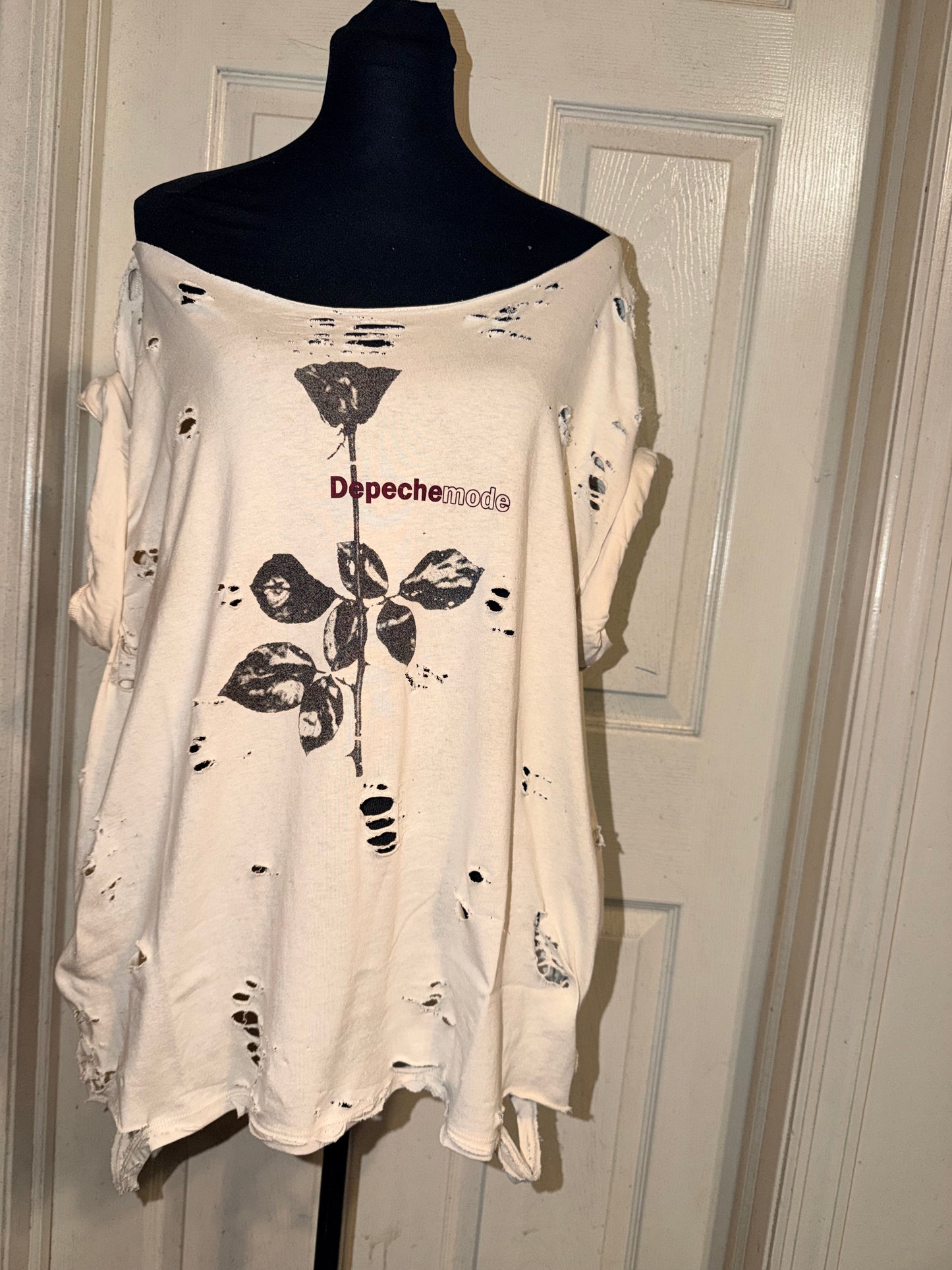 Depeche Mode Oversized Distressed Tee (as is)