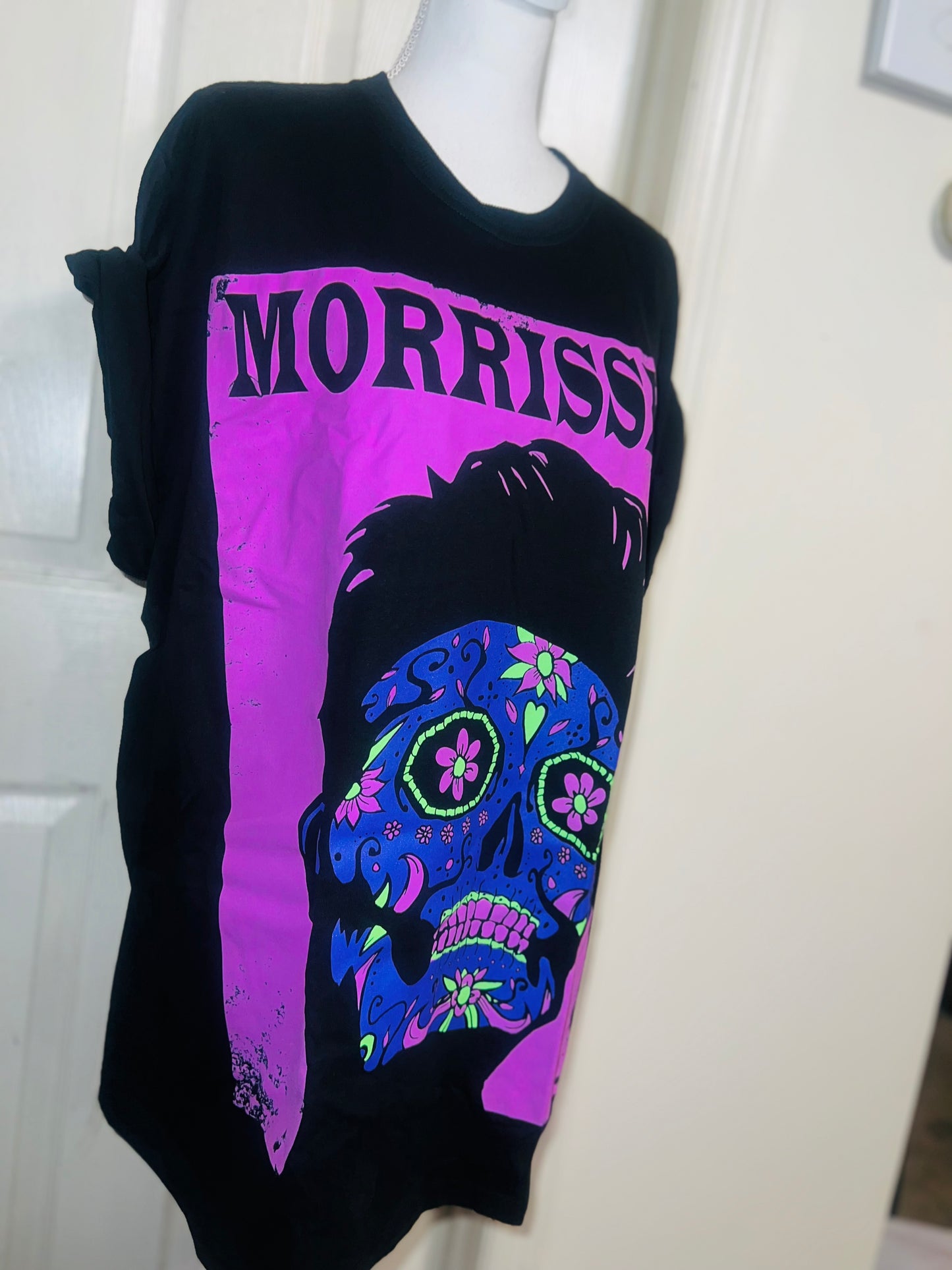 Morrissey Oversized Distressed Tee