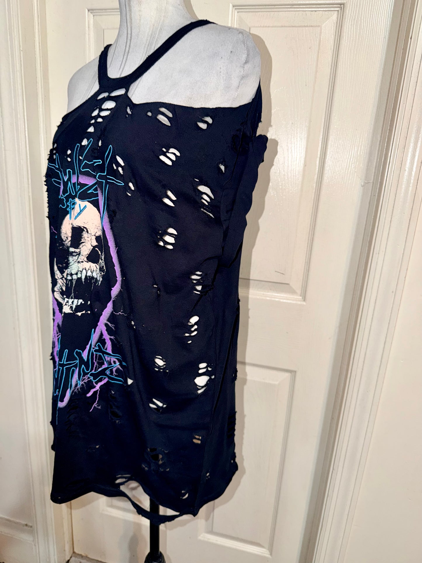 Bullet for my Valentine Oversized Distressed Tee