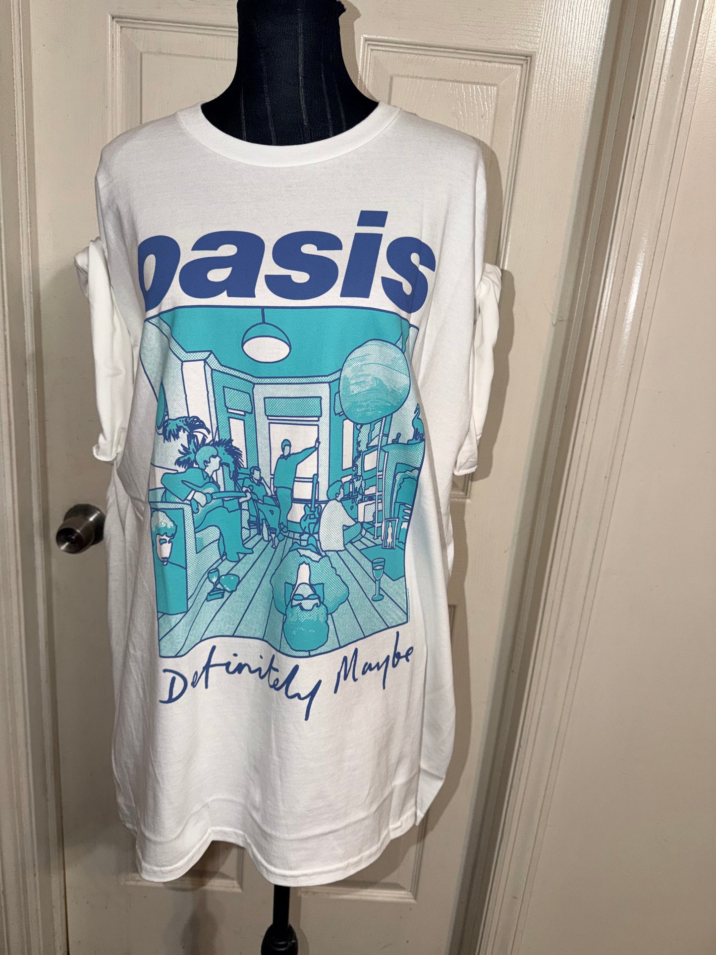 Oasis Oversized Distressed Tee
