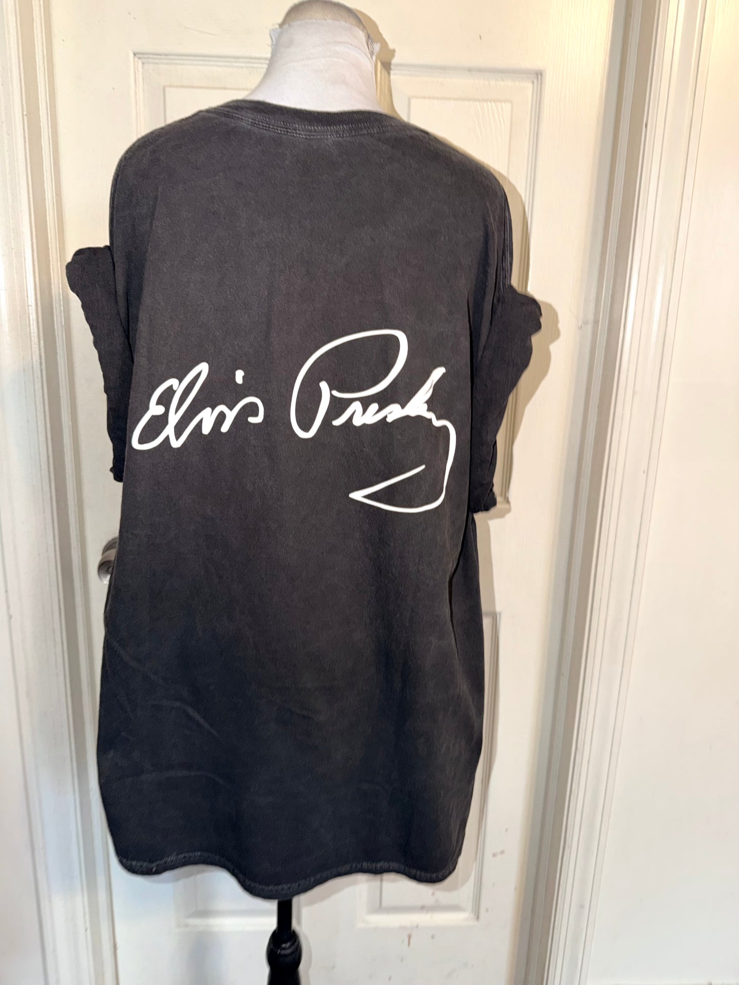 Elvis Presley Double Sided Oversized Tee