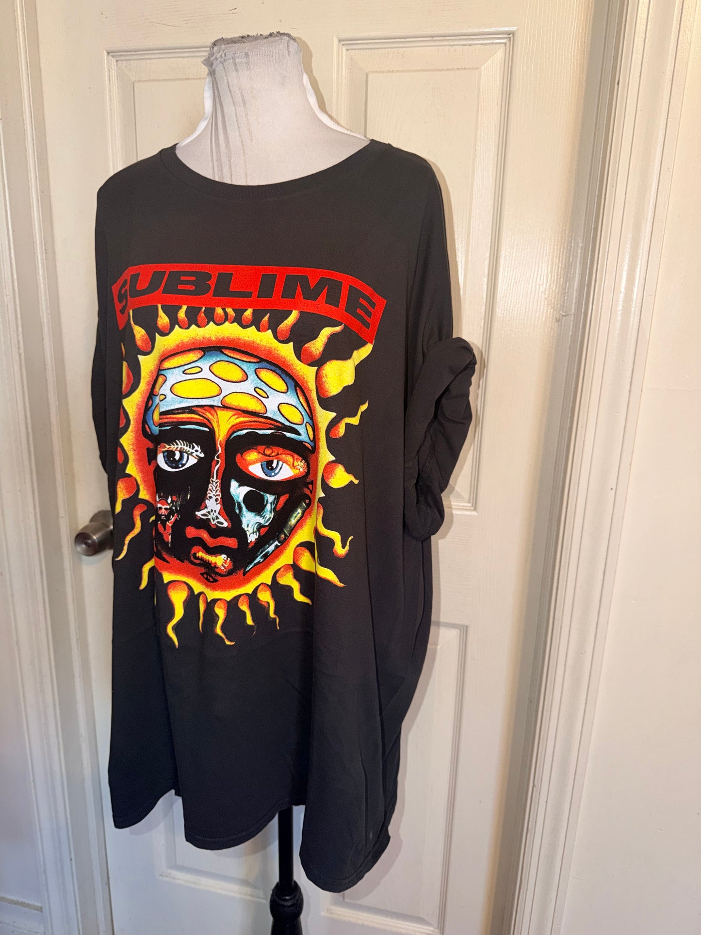 Sublime Double Sided Oversized Distressed Tee