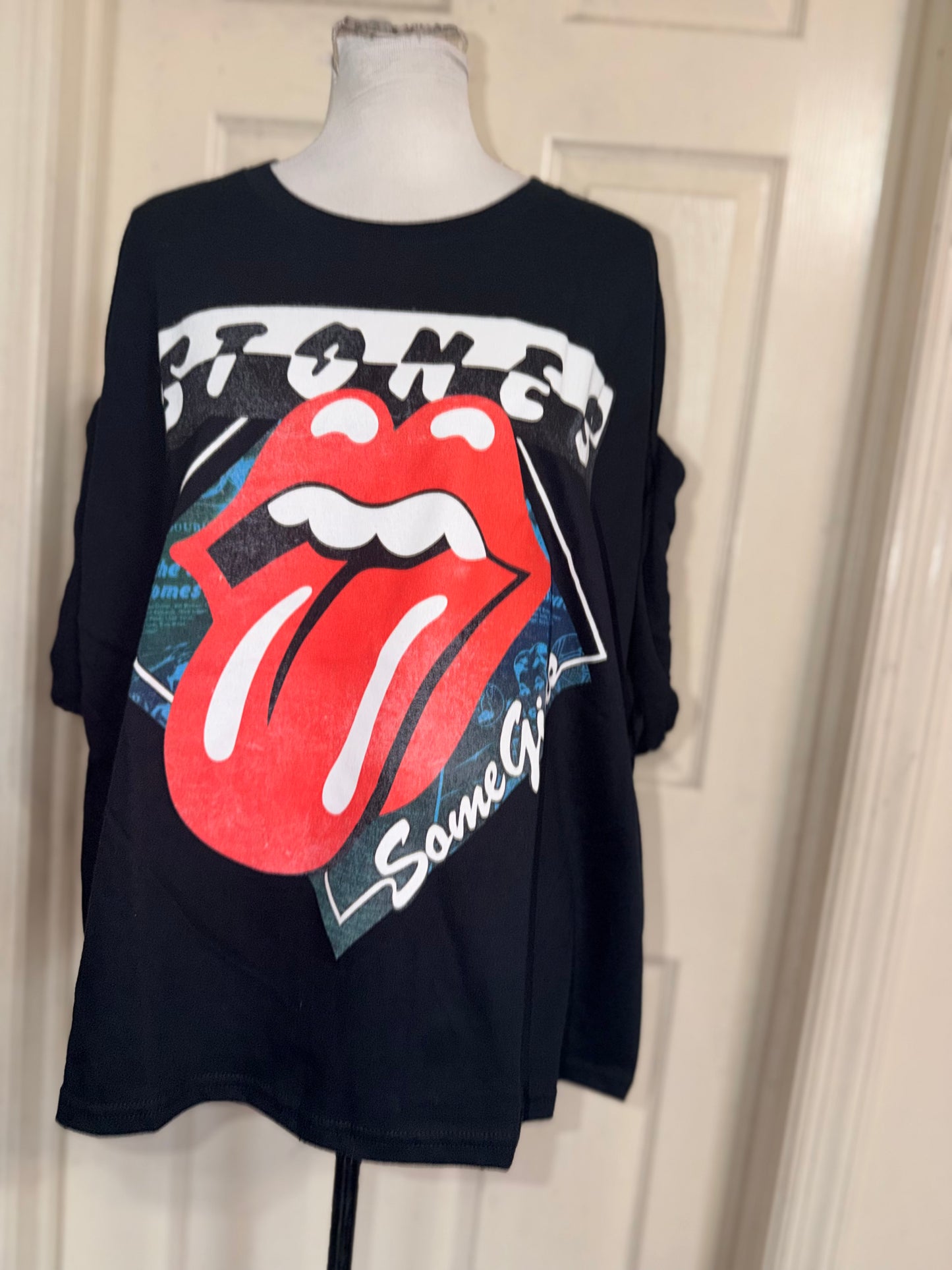 The Rolling Stones Oversized Distressed Tee