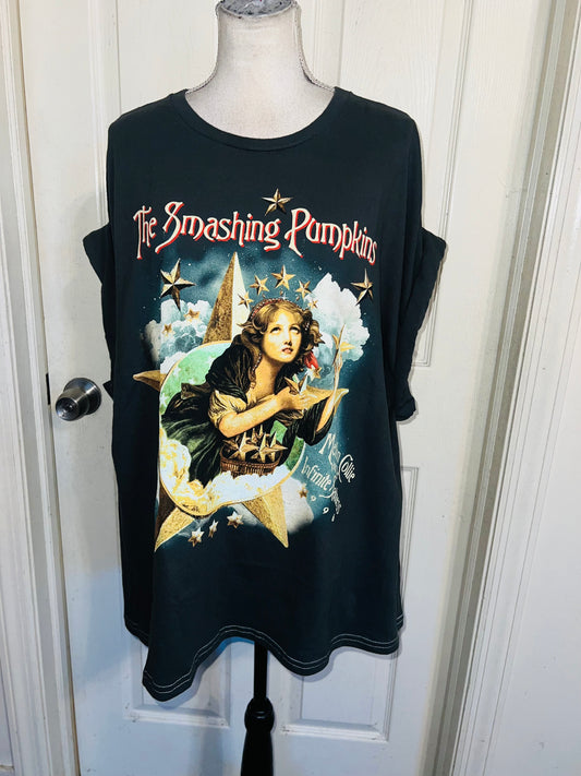 The Smashing Pumpkins Double Sided Oversized Tee