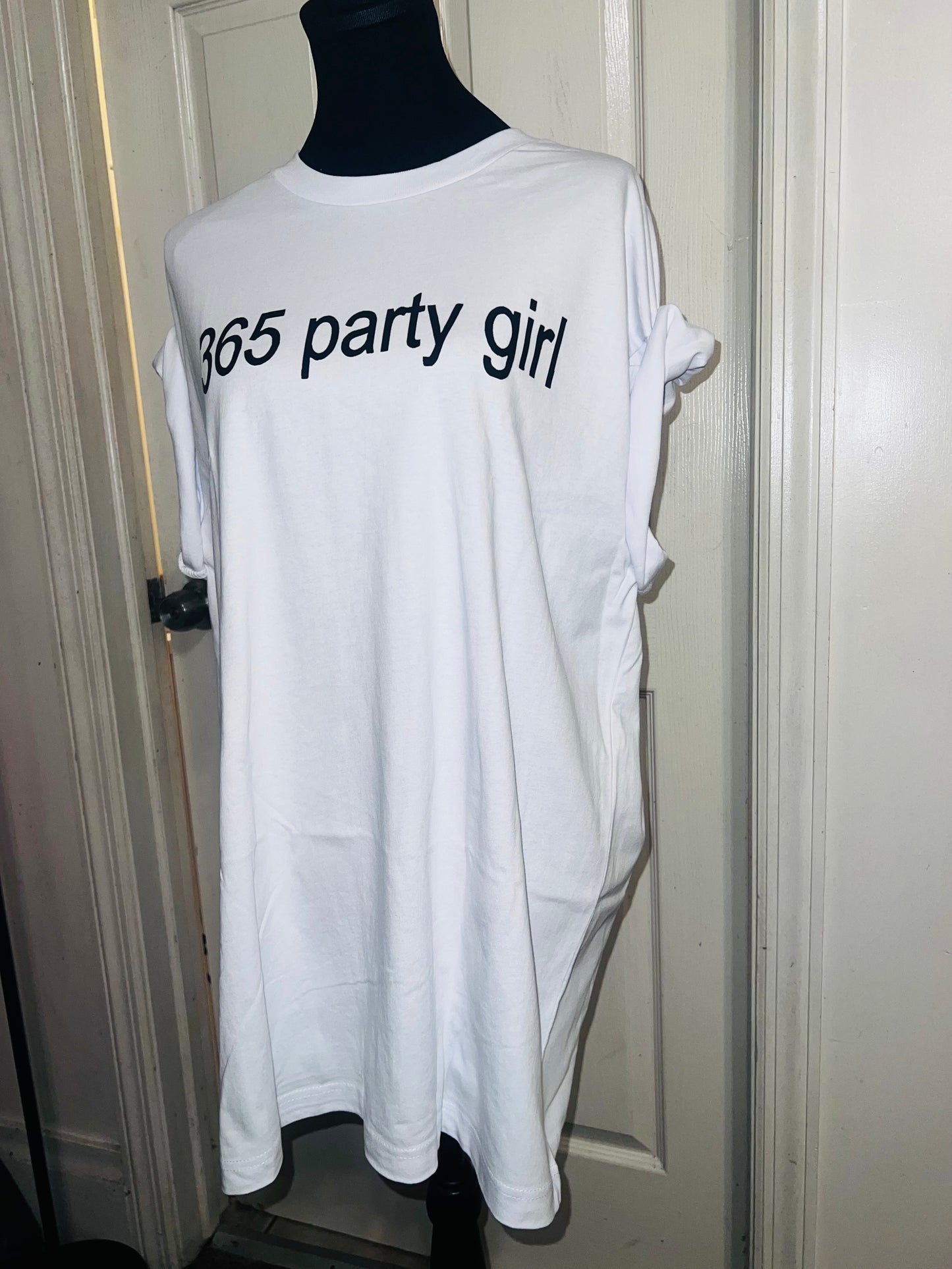 Charli XCX Brat Oversized Distressed Tee