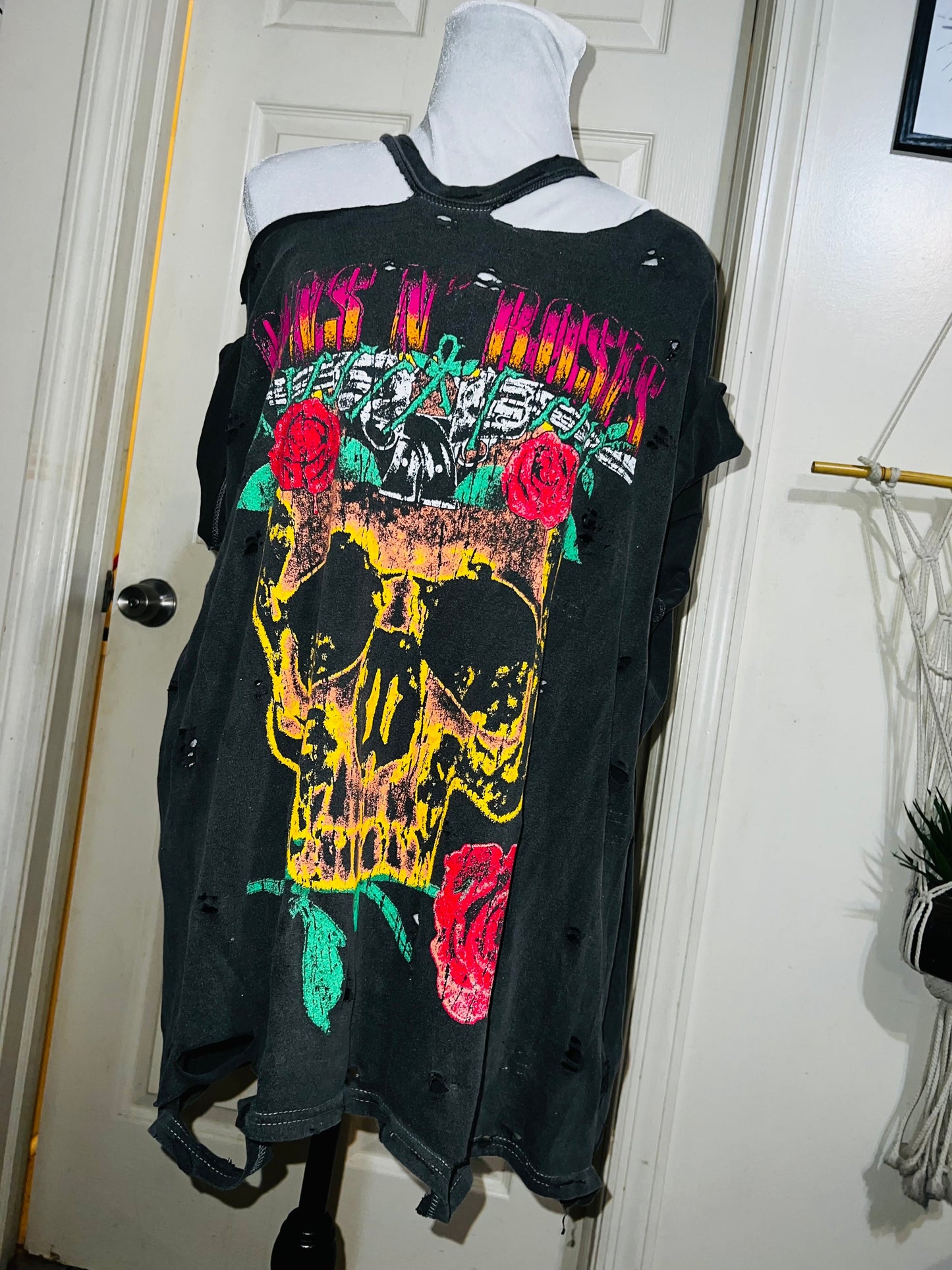 Guns n Roses Double Sided Oversized Tee/Dress