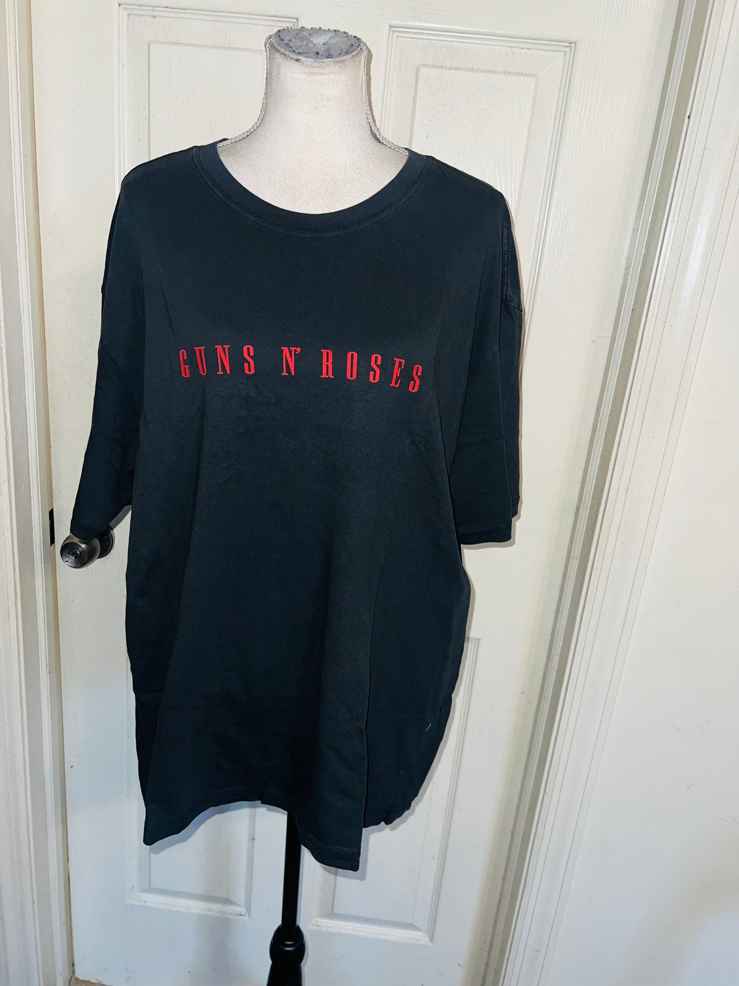Guns n’ Roses Double Sided Oversized Distressed Tee