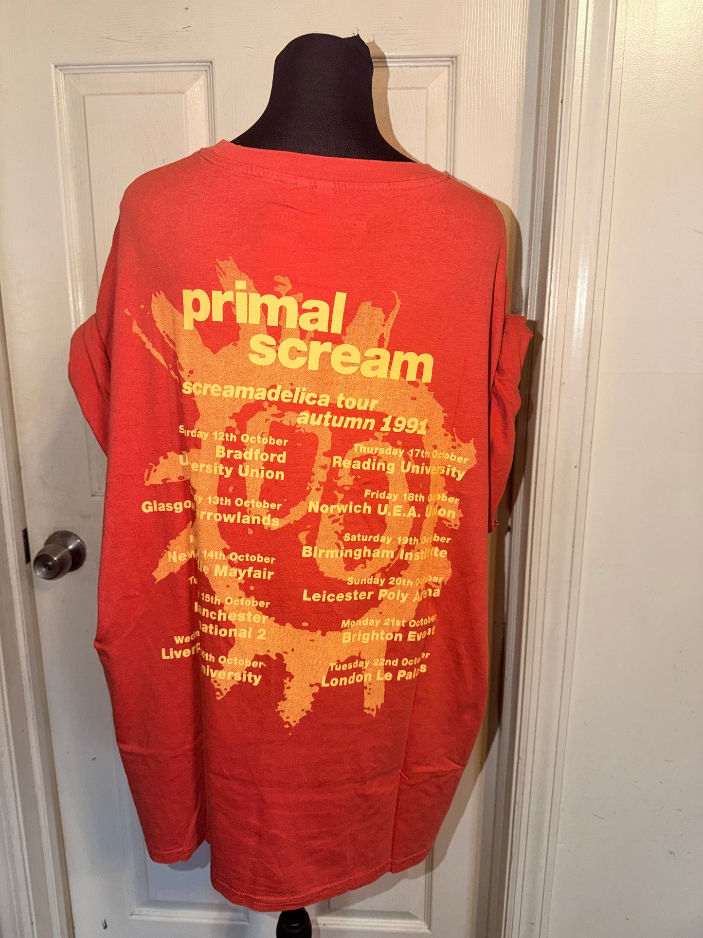 Primal Scream Double Sided Oversized Tee