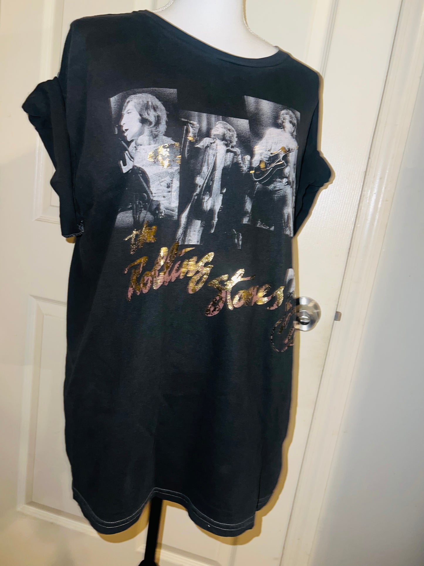 The Rolling Stones Oversized Distressed Tee