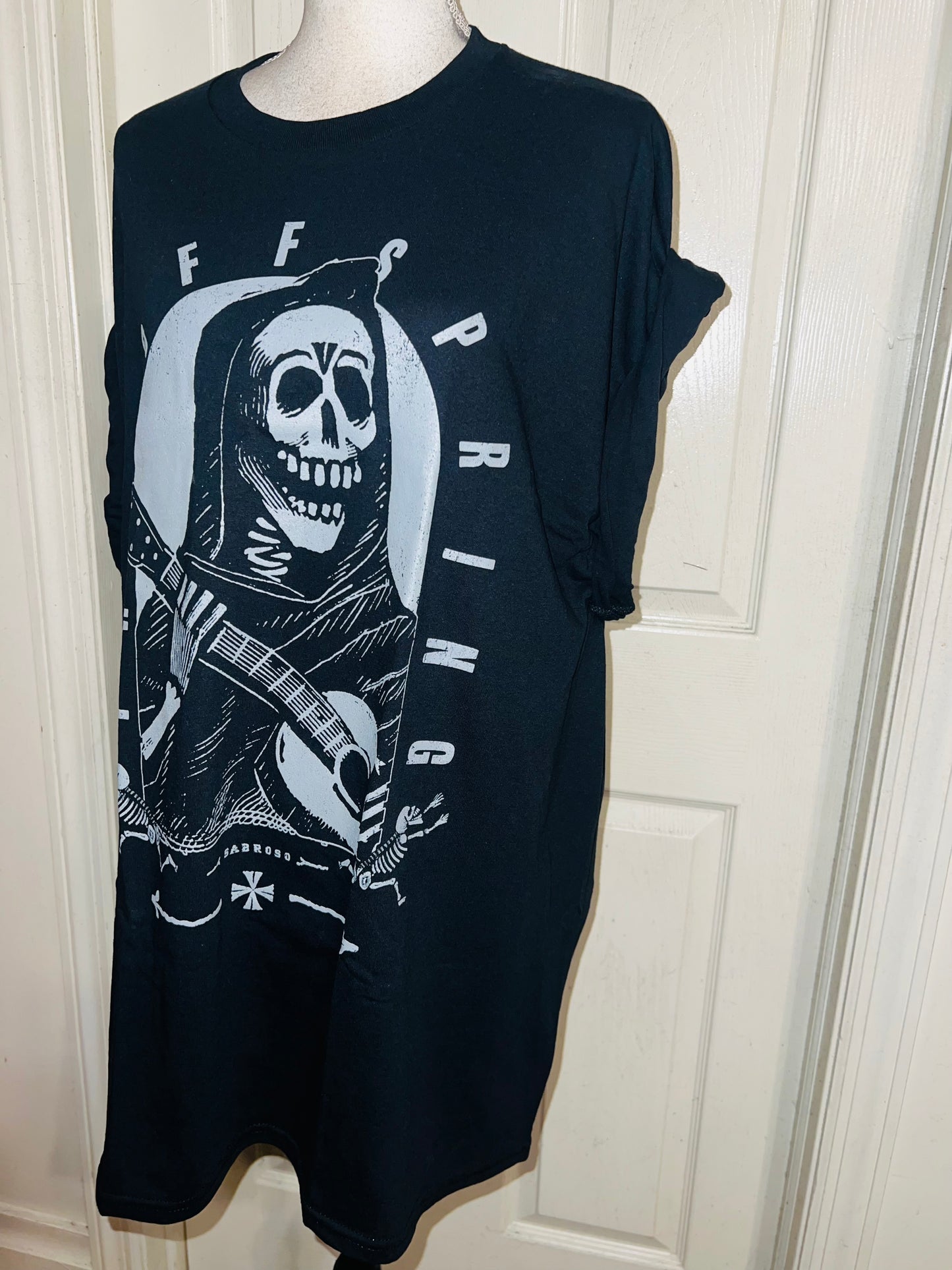 The Offspring Oversized Distressed Tee