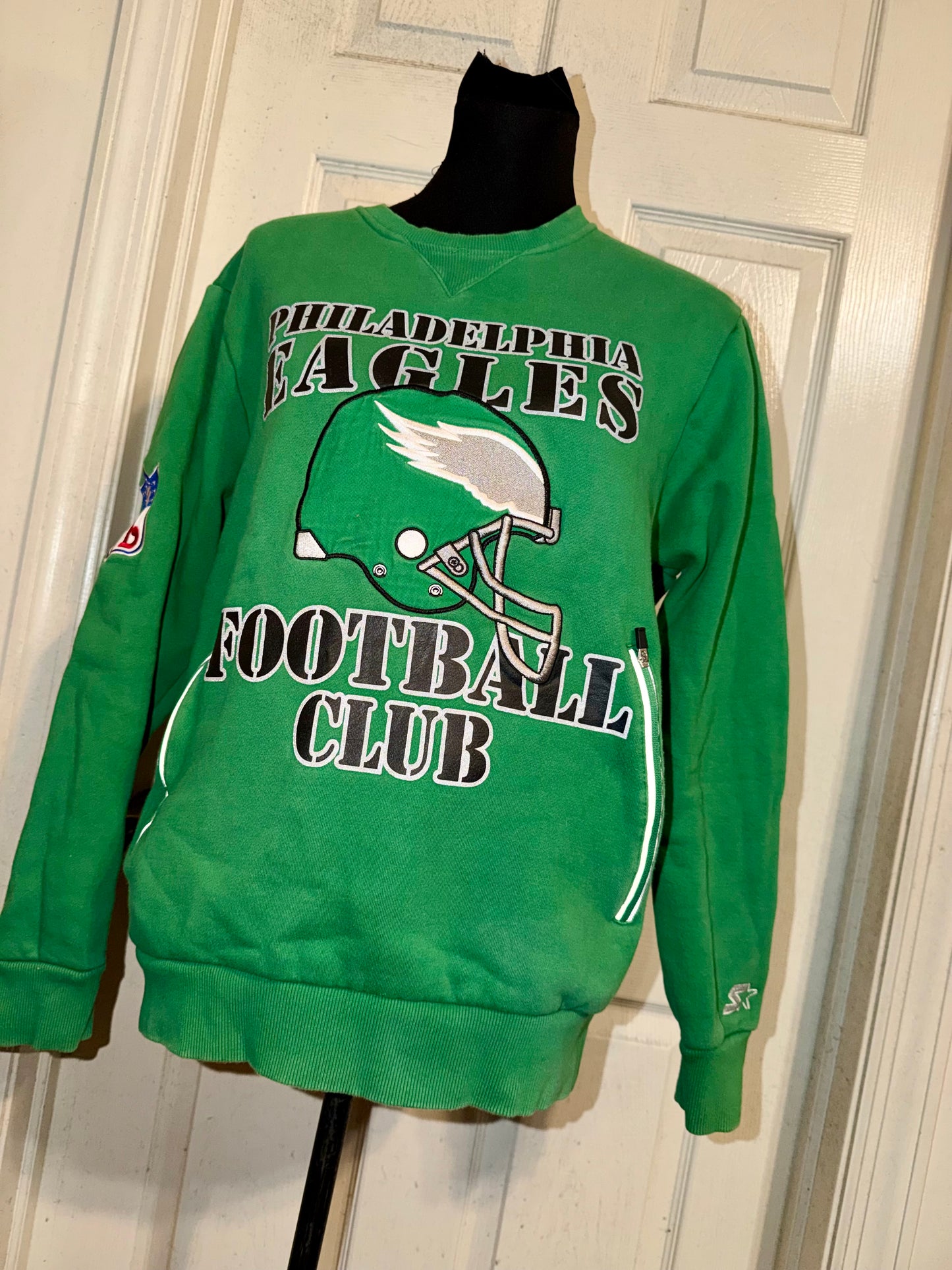 Philadelphia Eagles Oversized Distressed Sweatshirt