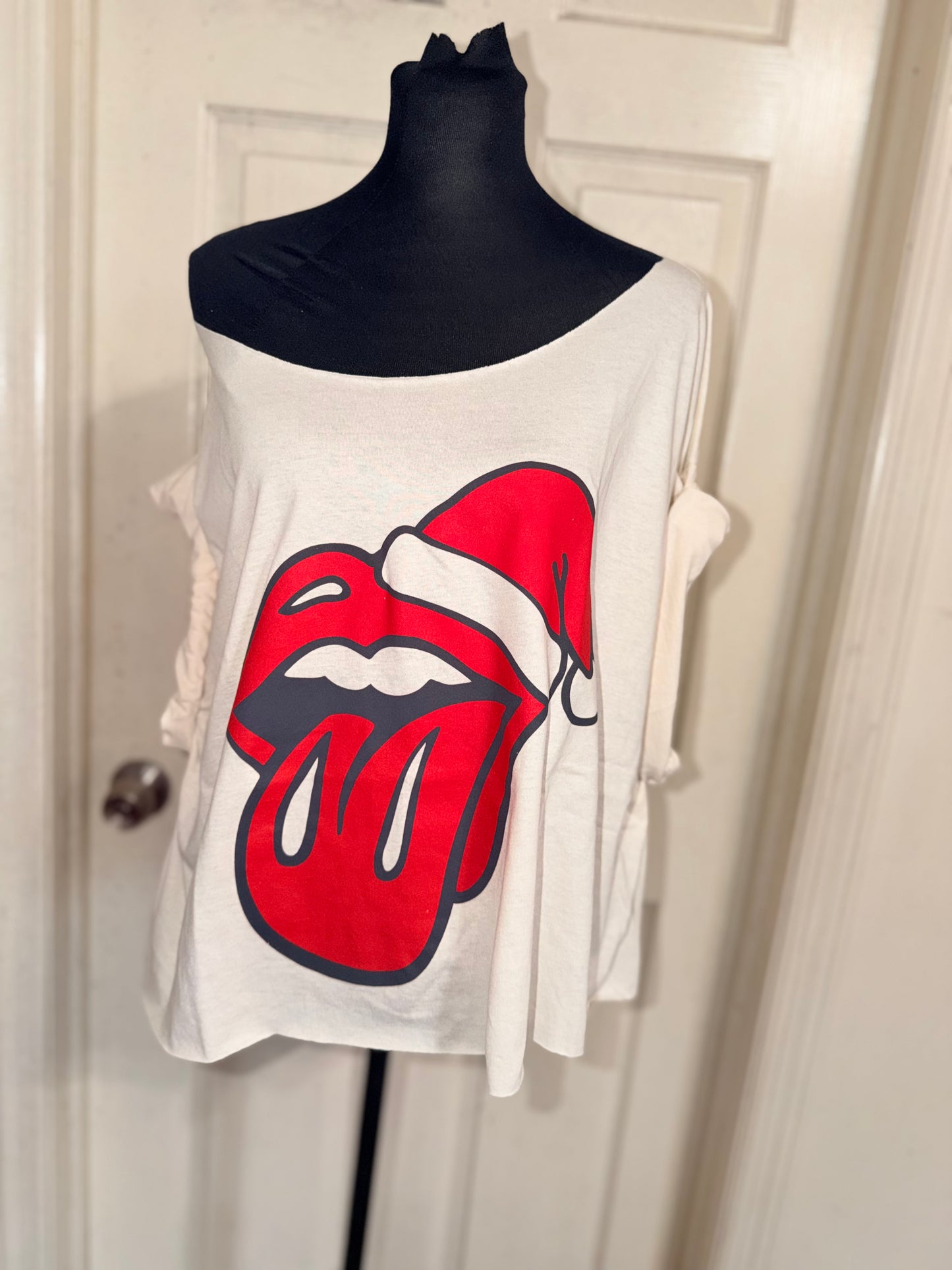 The Rolling Stones OFTS Oversized Distressed Tee