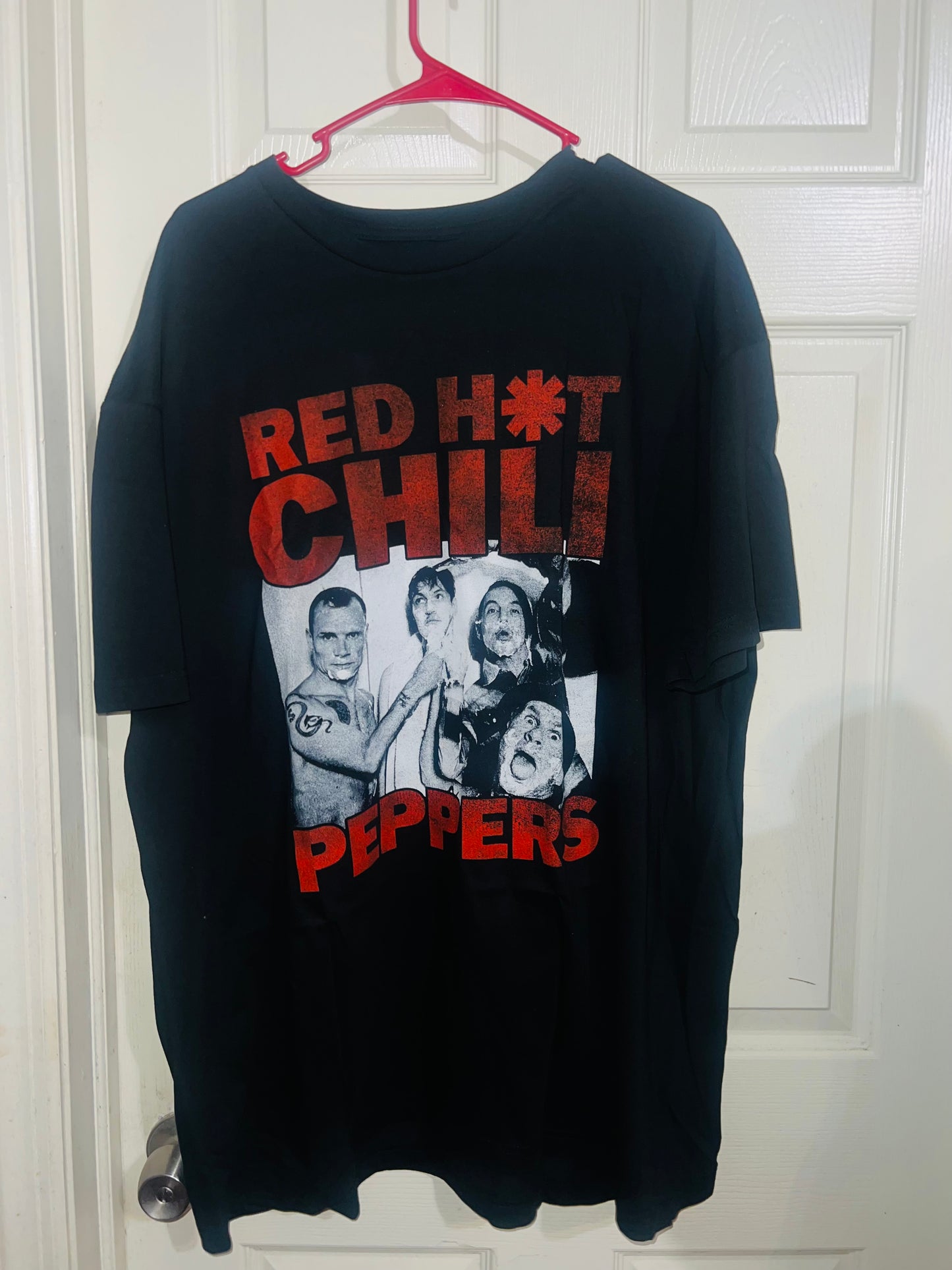 Red Hot Chili Peppers Oversized Distressed Tee