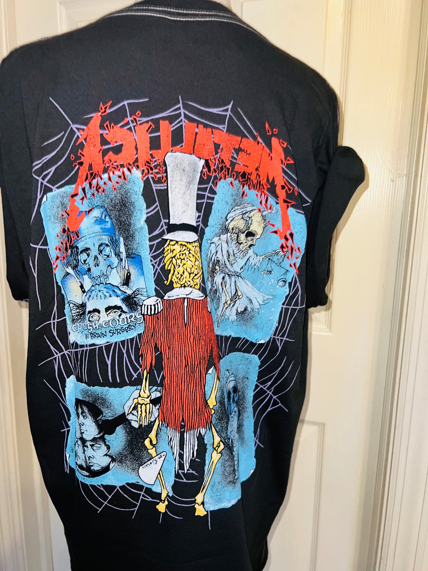 Metallica Double Sided Oversized Distressed Tee
