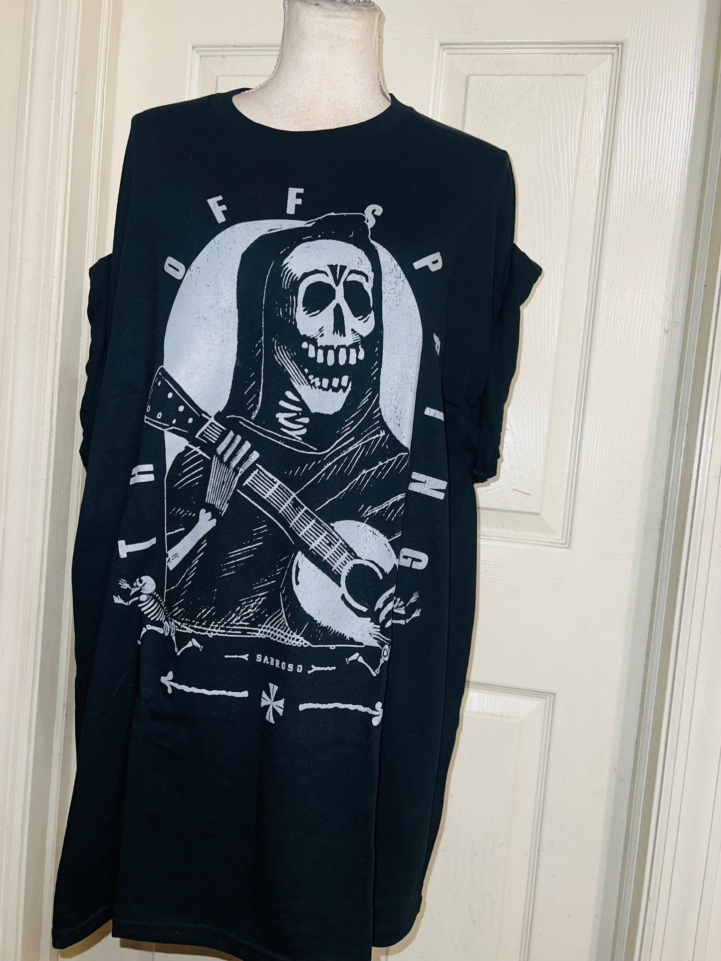 The Offspring Oversized Distressed Tee