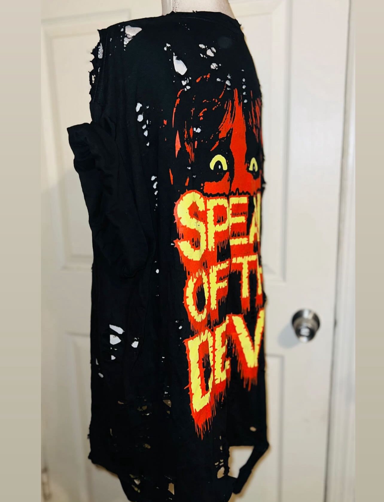Ozzy Osbourne Double Sided Oversized Distressed Tee