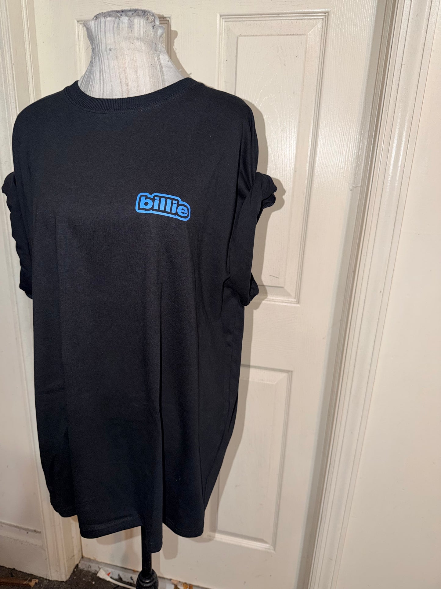 Billie Eilish Double Sided Oversized Distressed Tee