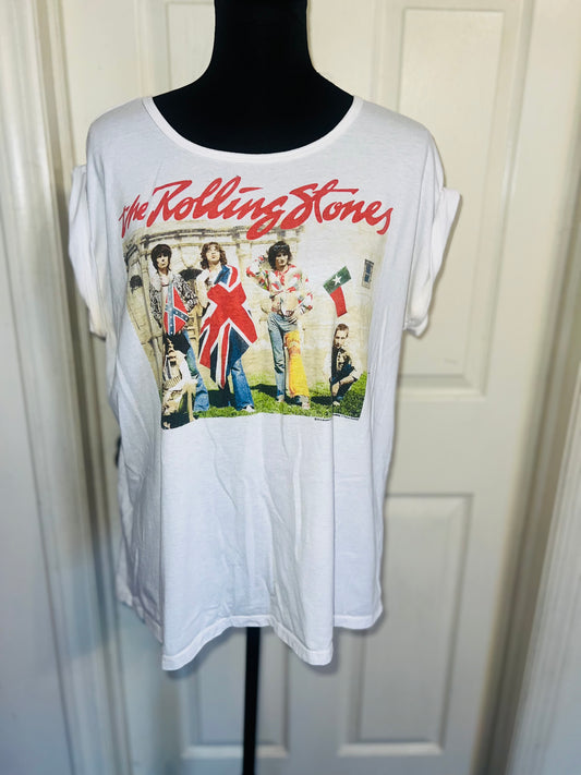 The Rolling Stones Oversized Distressed Tee