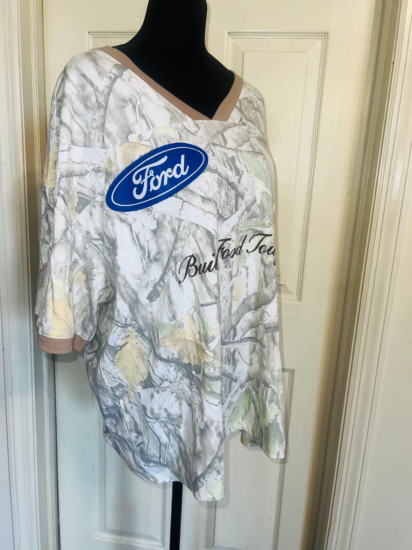 Ford Oversized Distressed Jersey Tee